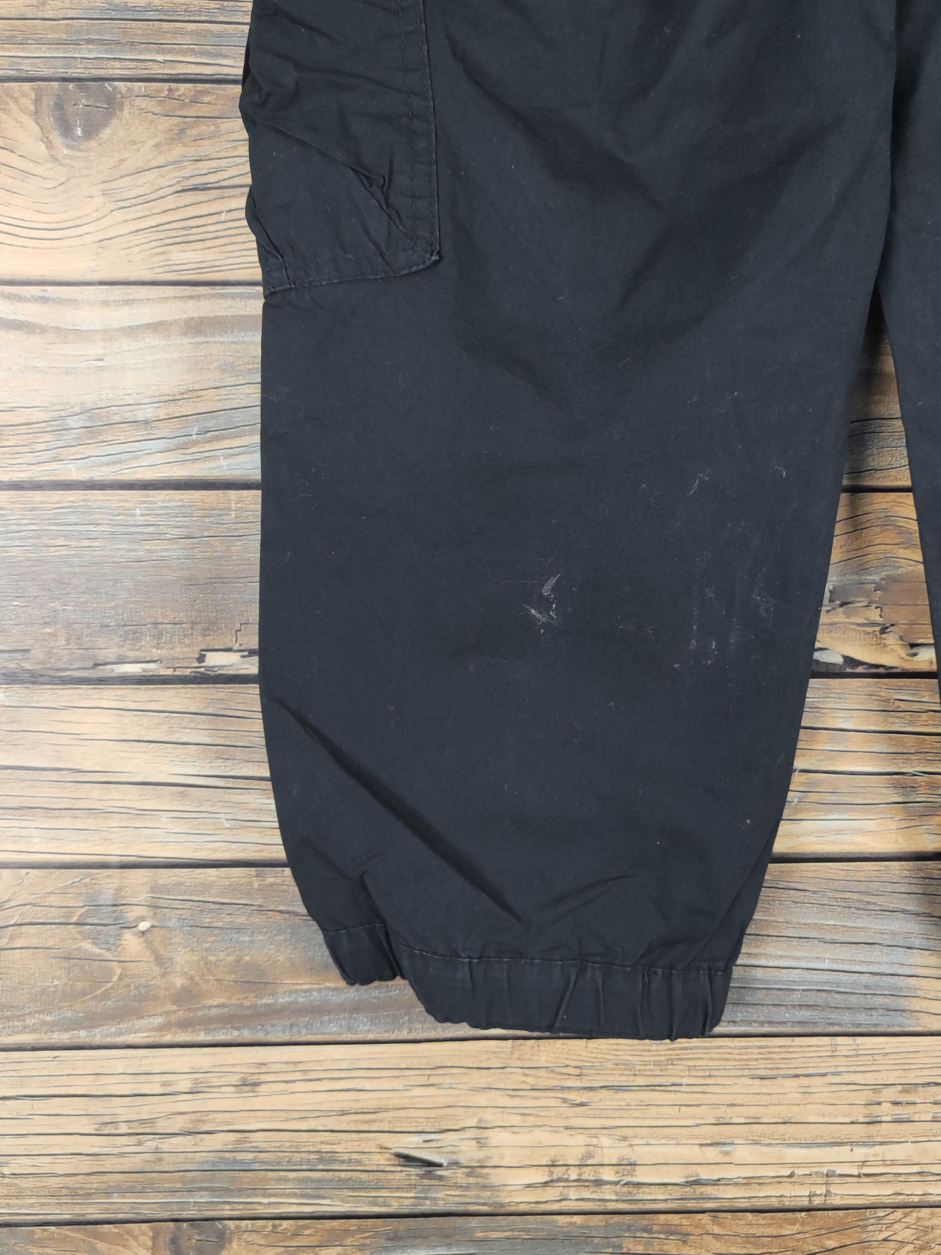 Japanese Brand DL Uniqlo Black Multipocket Tactical Cargo Pants #1521 Size 28" / US 6 / IT 42 - 9 Thumbnail