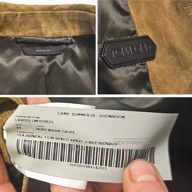 Tom Ford Tom Ford Suede Short Coat Size US M / EU 48-50 / 2 - 9 Thumbnail