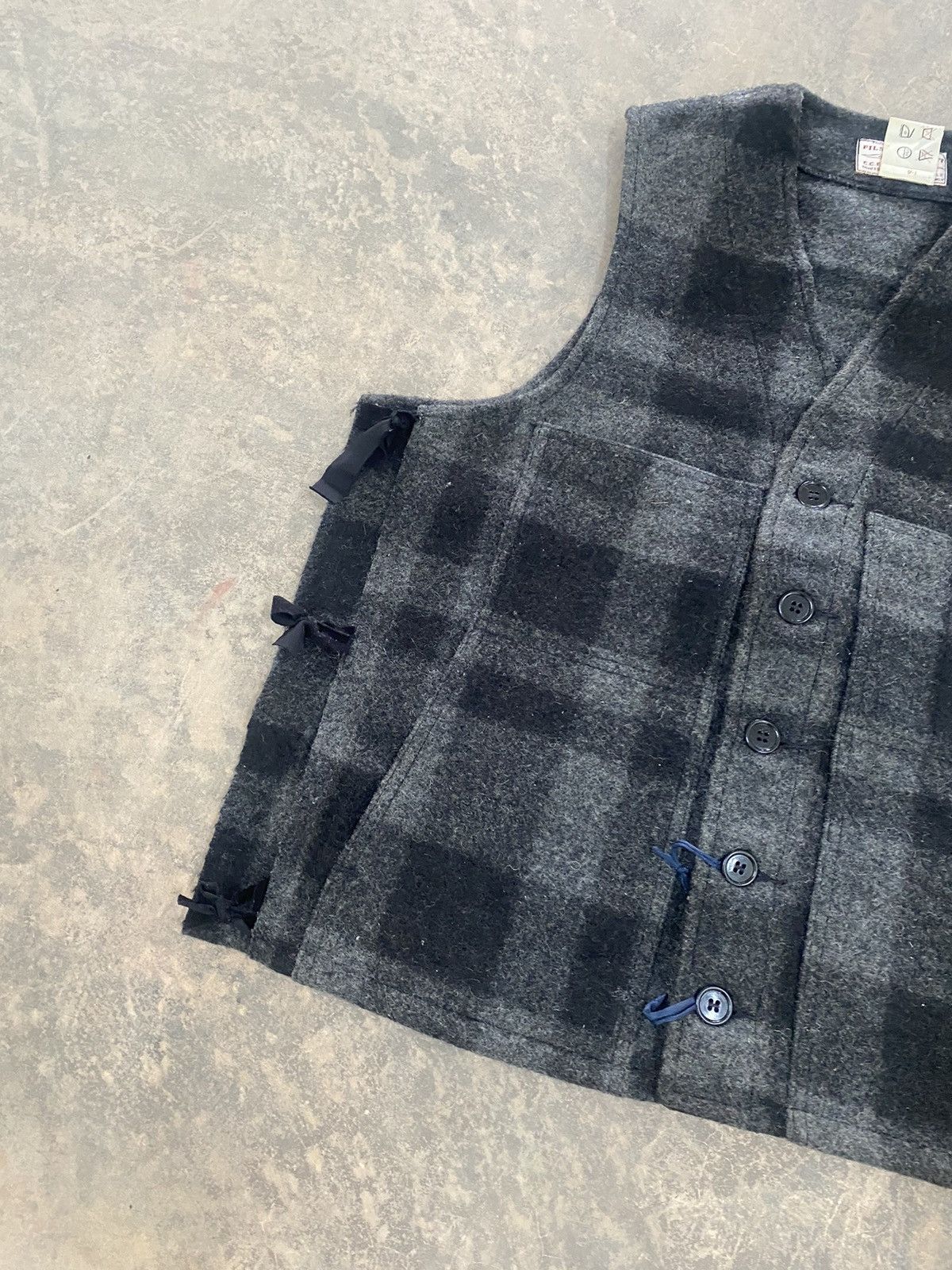 Filson Filson Mackinaw Garment Wool Native Vest 80s Plaid Size US M / EU 48-50 / 2 - 14 Thumbnail