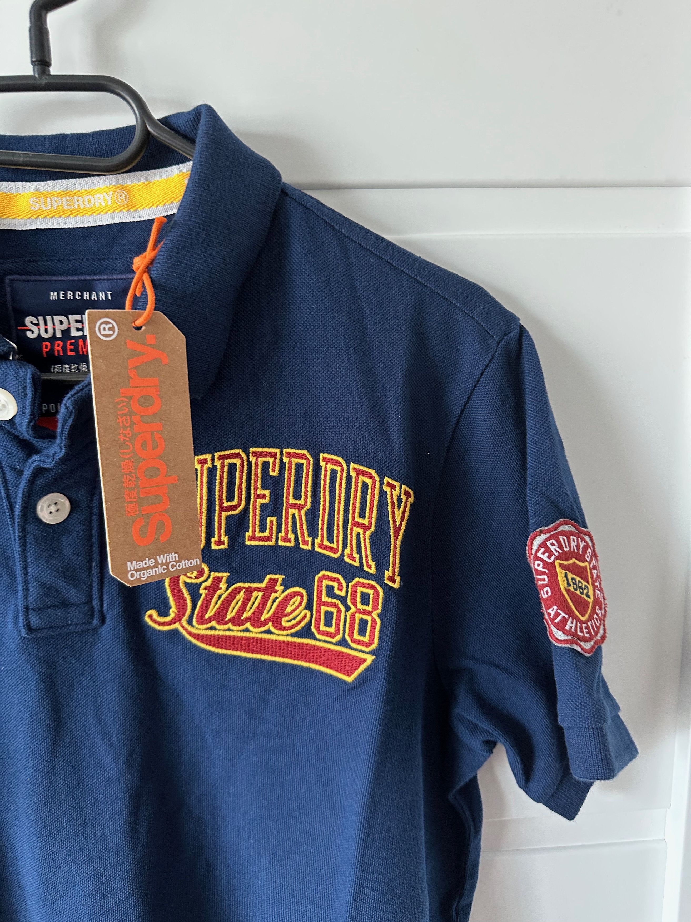 Superdry SUPERDRY navy blue polo shirt Classic superstate Size US M / EU 48-50 / 2 - 3 Thumbnail