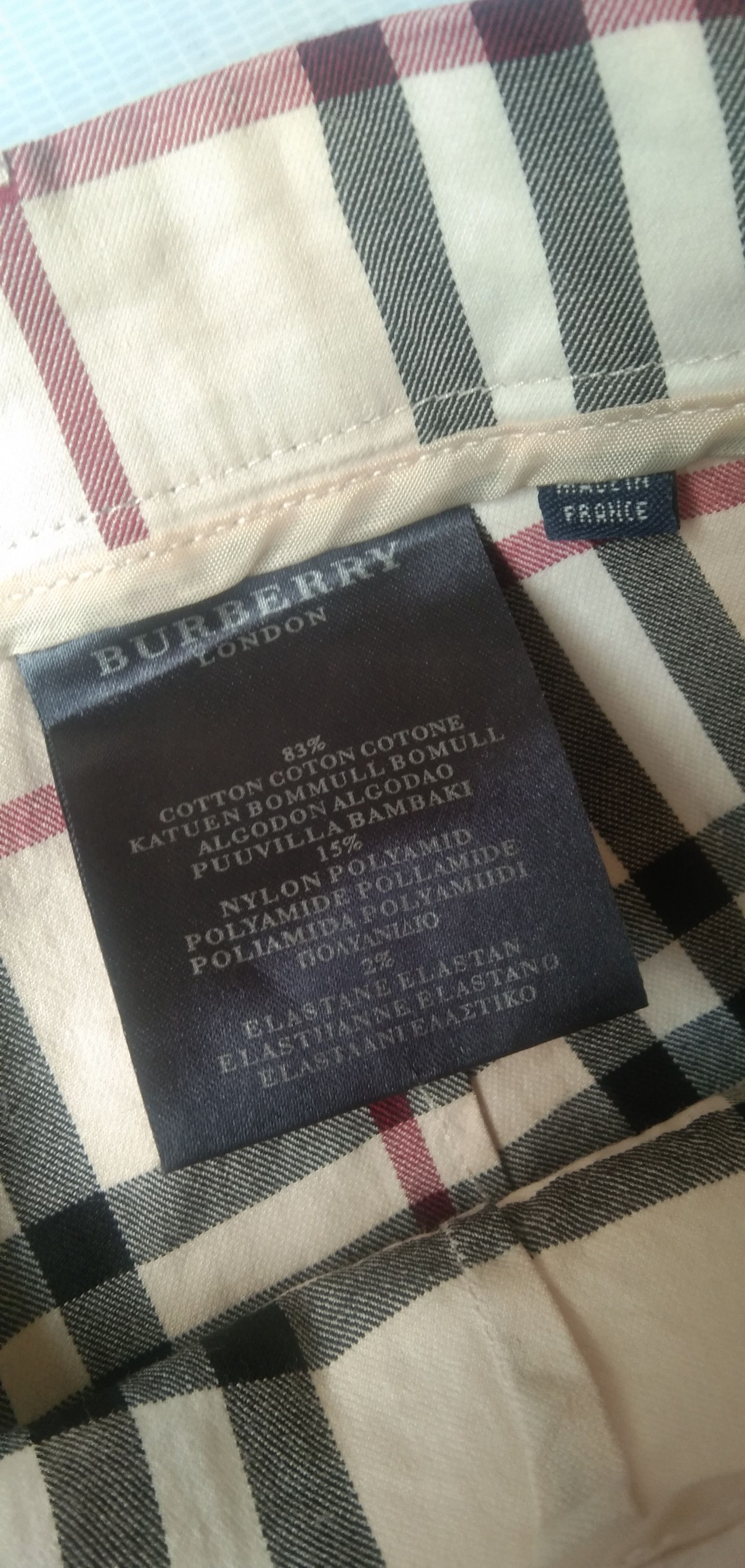 Burberry Burberry plaid nova check pants Size 29" - 5 Thumbnail