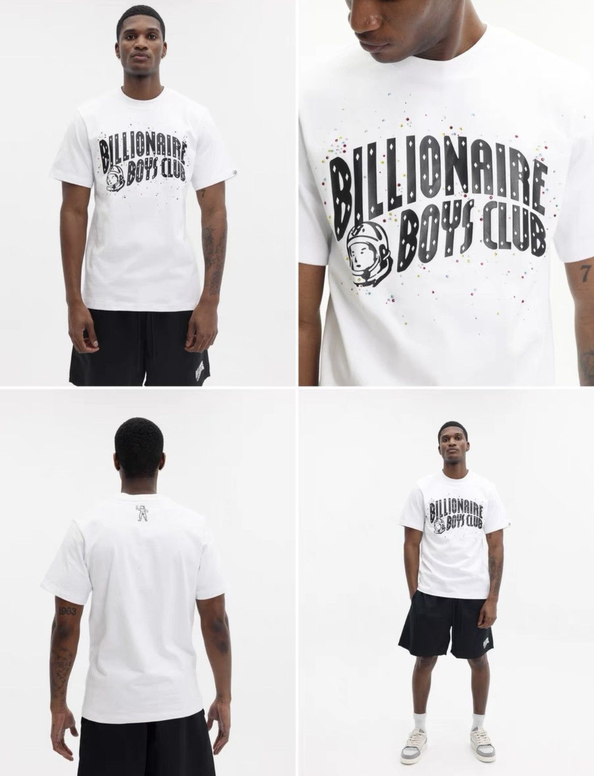 Billionaire Boys Club Colorful Rhinestone Short Sleeve Billionaire Boys Club Size US S / EU 44-46 / 1 - 6 Thumbnail