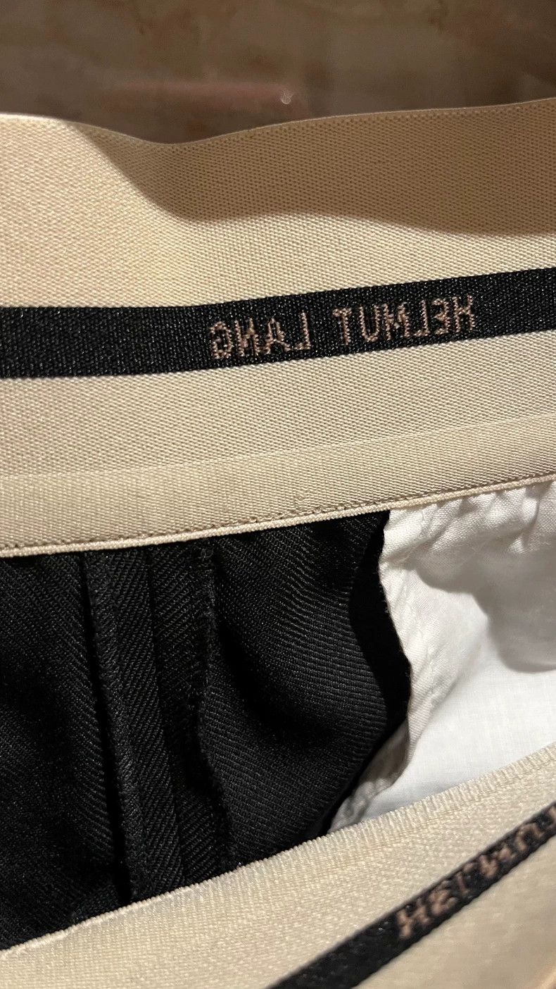 Helmut Lang HELMUT LANG size6 Letter elastic belt shorts Size 26" / US 2 / IT 38 - 5 Thumbnail