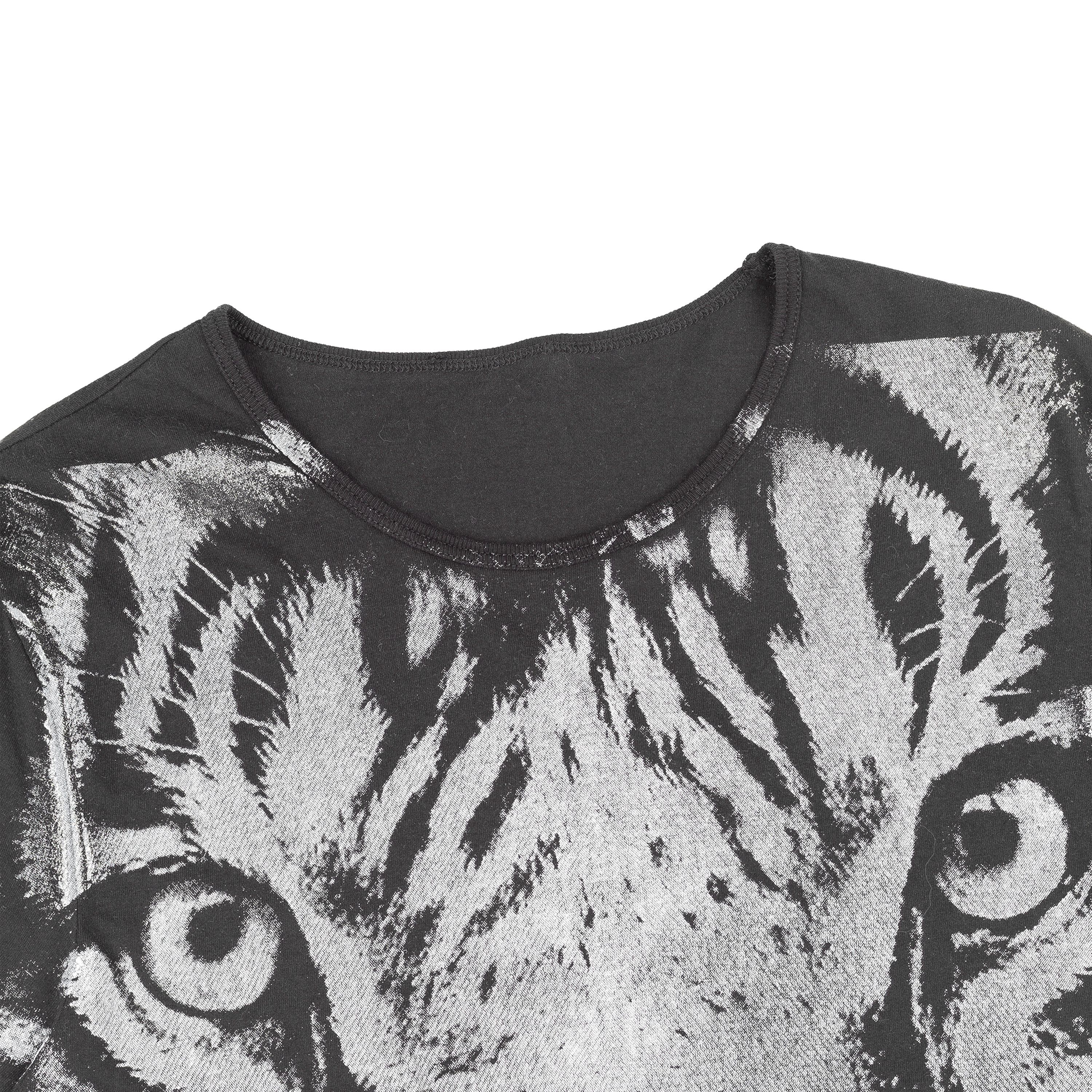 Just Cavalli Just Cavalli Tiger Print Black T-Shirt Size US M / EU 48-50 / 2 - 4 Thumbnail