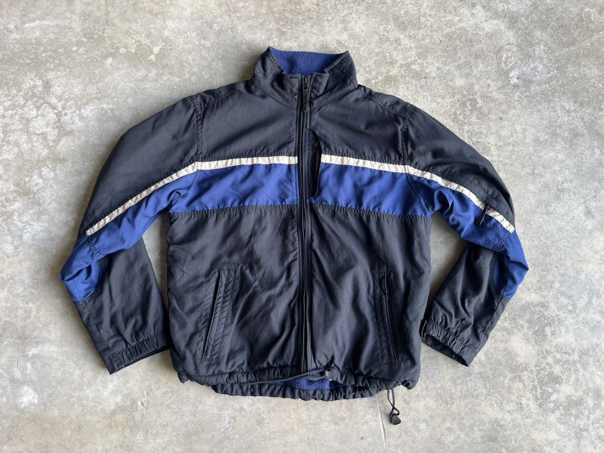 Old Navy Vintage Dark Blue Striped Old Navy Bomber Size US M / EU 48-50 / 2 - 1 Thumbnail