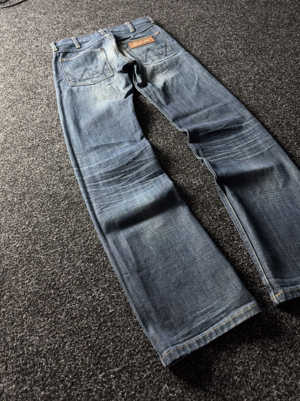 Wrangler Western Cowboy Wrangler ACE 1947 Vintage Button Denim Jeans Size US 28 / EU 44 - 13 Thumbnail
