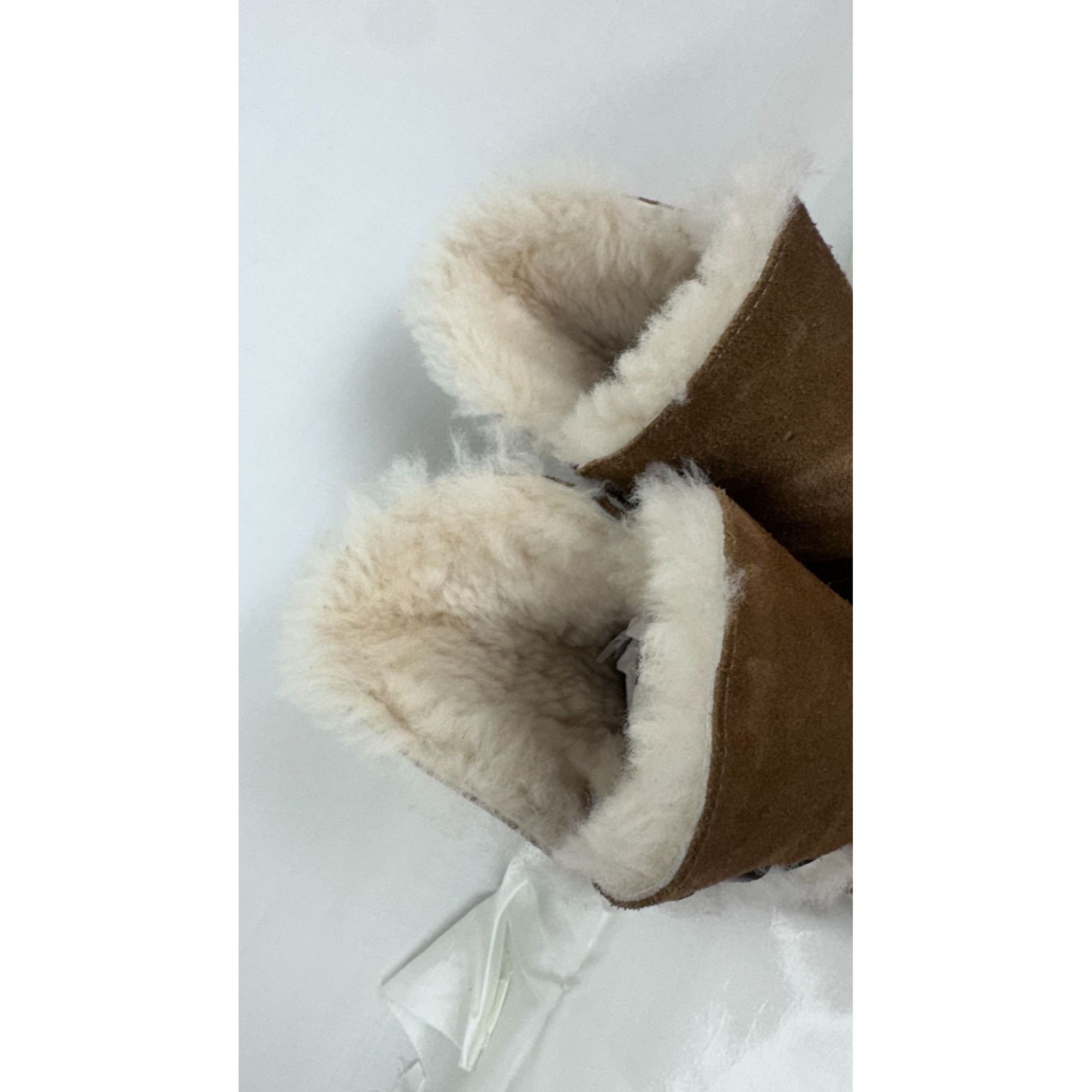 Ugg UGG Womens Brown Suede & Sheepskin Lined Winter Boots Size 8 Size US 8 / IT 38 - 12 Thumbnail