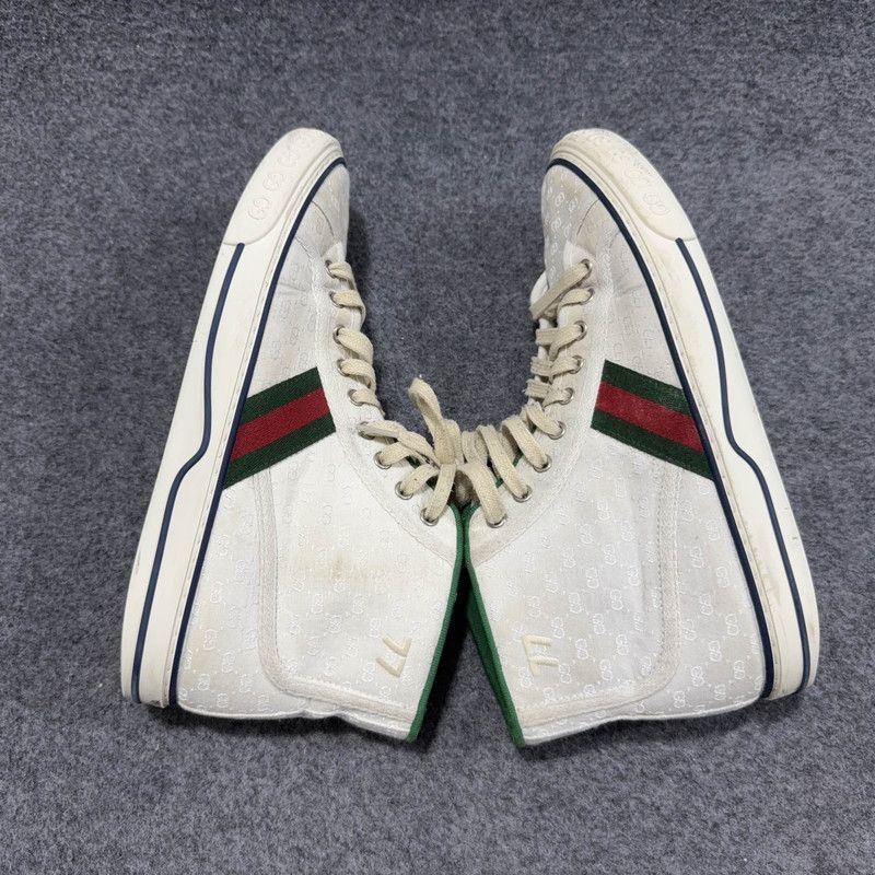 Gucci Gucci Tennis 1977 High-Top Fashion Sneakers -2508 Size US 8 / EU 41 - 9 Thumbnail