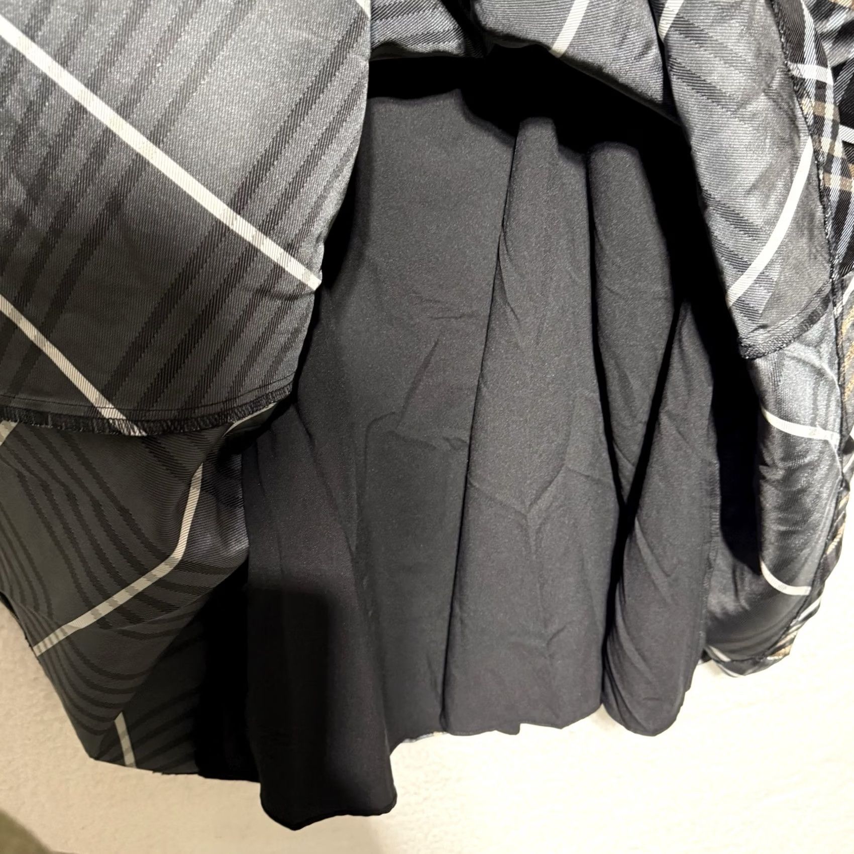 Vintage VINTAGE 1901 Belted Plaid Midi Dress Women’s Size 12 NWT Black Gold Sleeveless V-Neck Zip Party Cocktail Spring Summer Belted Women Size XL / US 12-14 / IT 48-50 - 4 Thumbnail