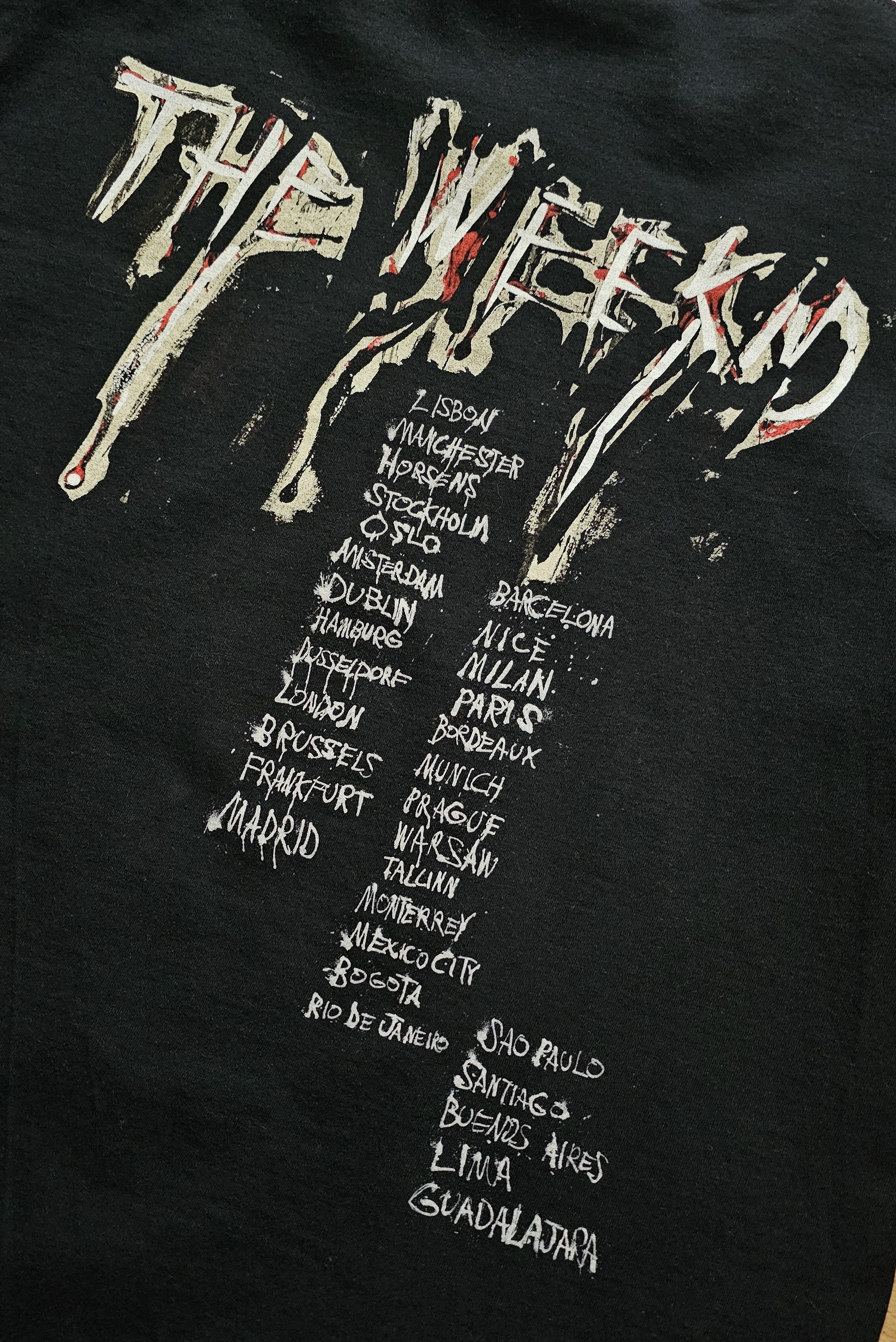The Weeknd × XO The Weeknd XO After Hours Til Dawn Tour Shirt Size US L / EU 52-54 / 3 - 6 Thumbnail