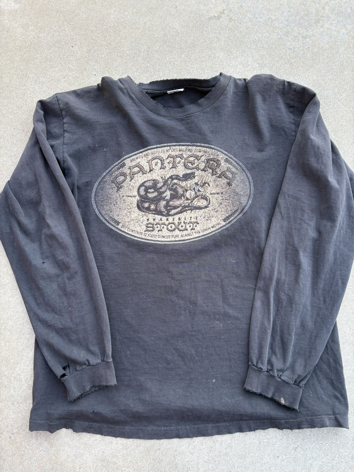 Vintage Vintage 1997 Pantera Longsleeve Size US XL / EU 56 / 4 - 1 Thumbnail