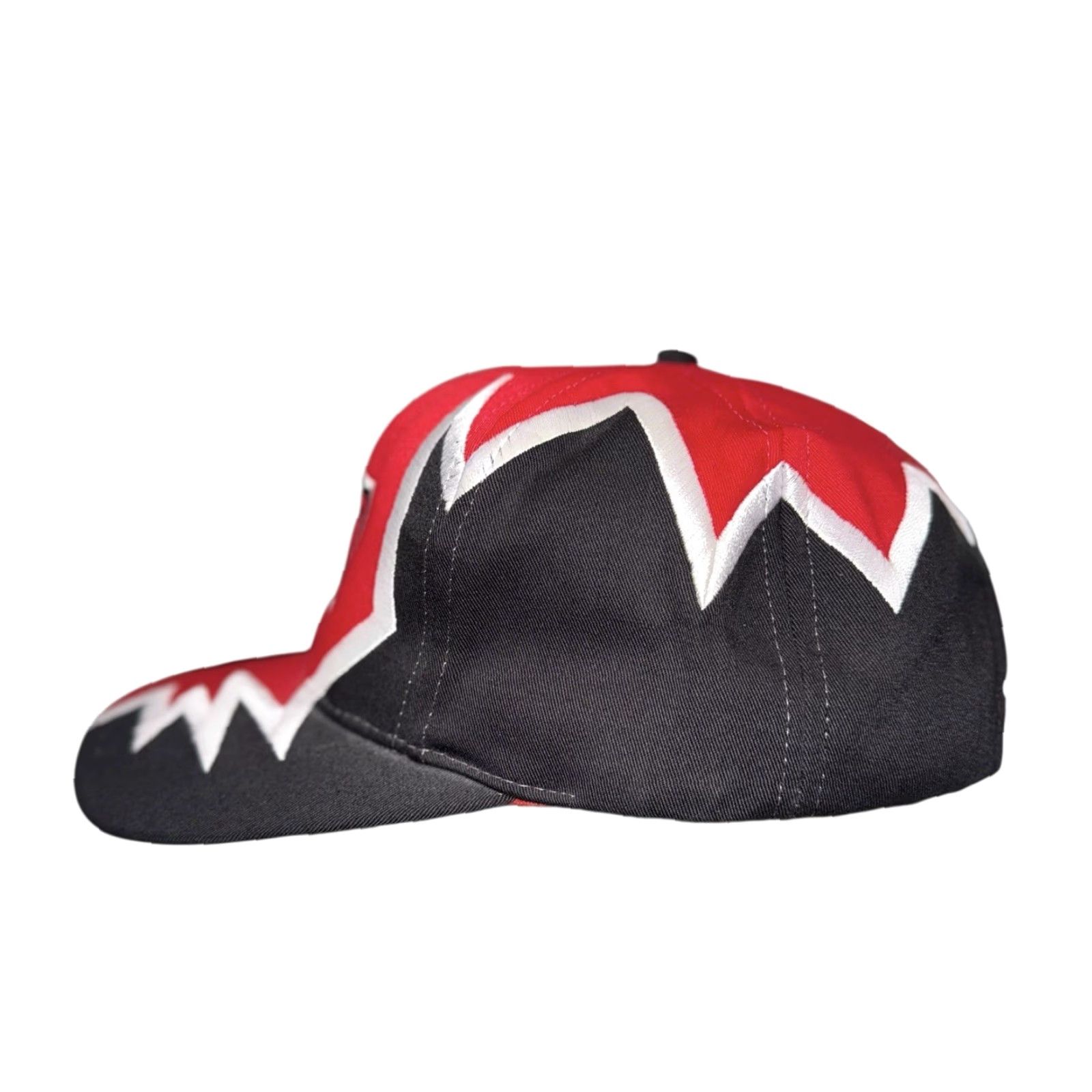 Vintage VINTAGE Unbranded Hat Baseball Cap Adjustable One Size Men Red Shockwave Embroidered Design Size ONE SIZE - 2 Thumbnail