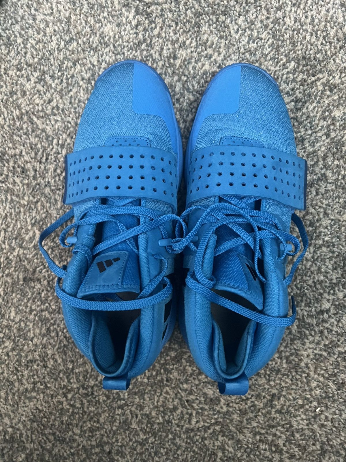 Adidas Dame 8 Extply Pe Blue Size US 11.5 / EU 44-45 - 2 Thumbnail