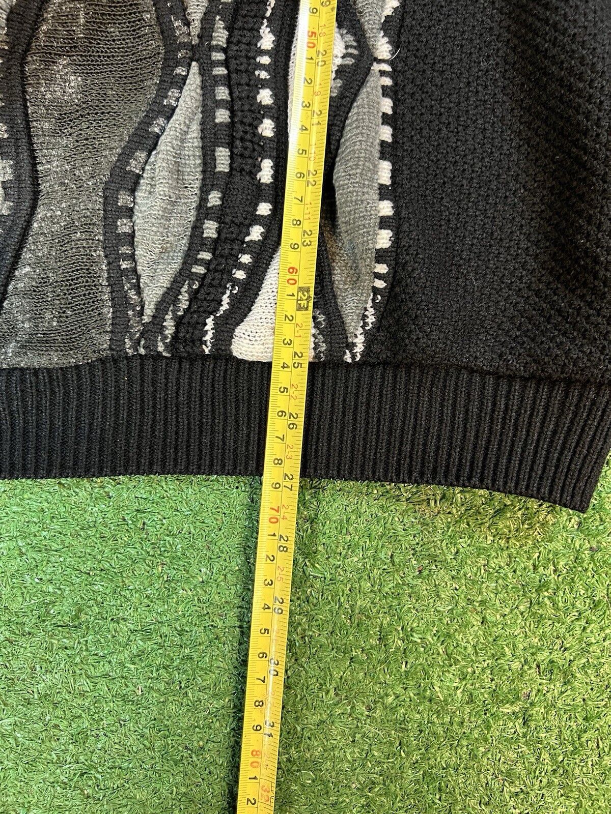 Vintage Vintage Barrage Sweater Black Gray Crew Neck Pullover XL Size US XL / EU 56 / 4 - 5 Thumbnail
