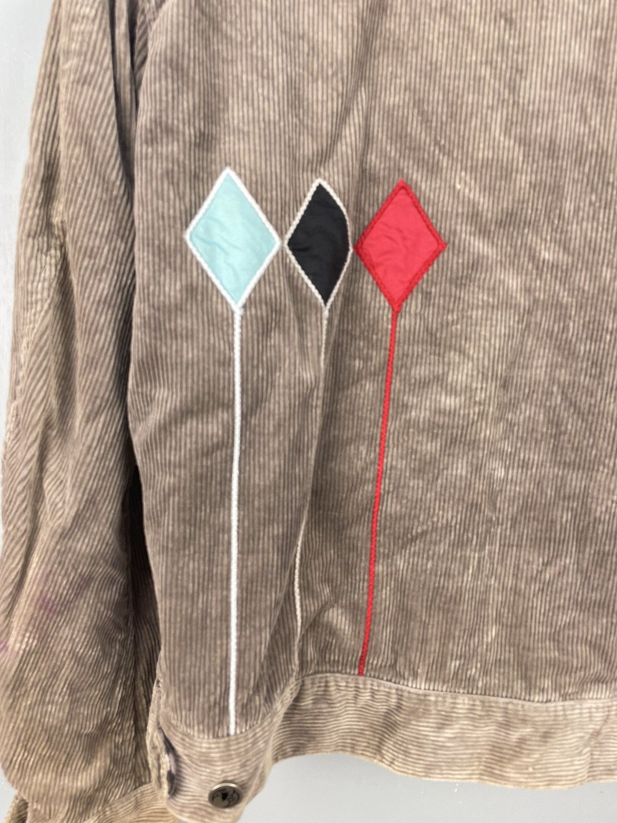 Vintage Vintage King Mob corduroy zip up jacket Size US M / EU 48-50 / 2 - 5 Thumbnail