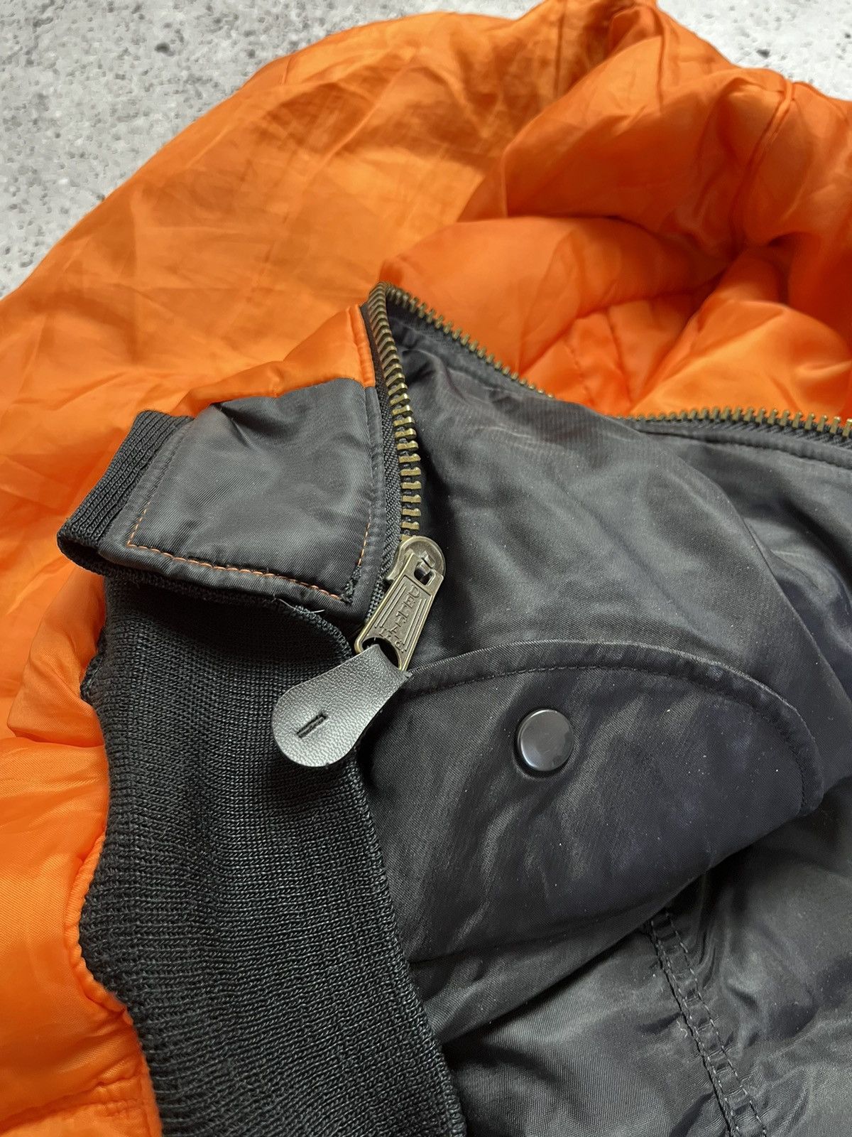 Alpha Industries × Vintage 💣Vintage Ma-1 Bomber Alpha Industries Bomber Style Size US M / EU 48-50 / 2 - 10 Thumbnail