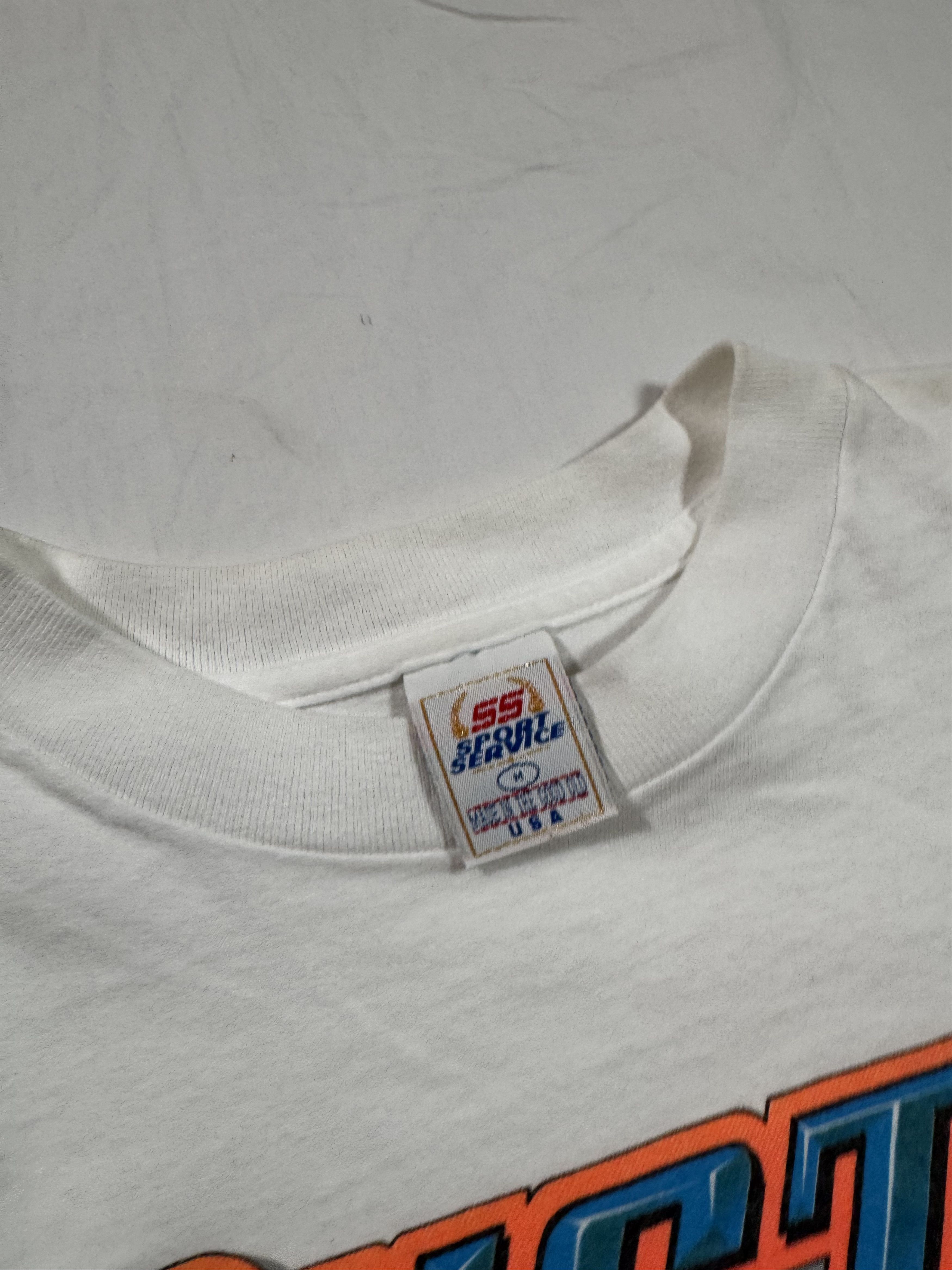 NASCAR Vintage 90s Rusty Glidden Nascar Racing Tee Single Stitch Size US M / EU 48-50 / 2 - 4 Thumbnail