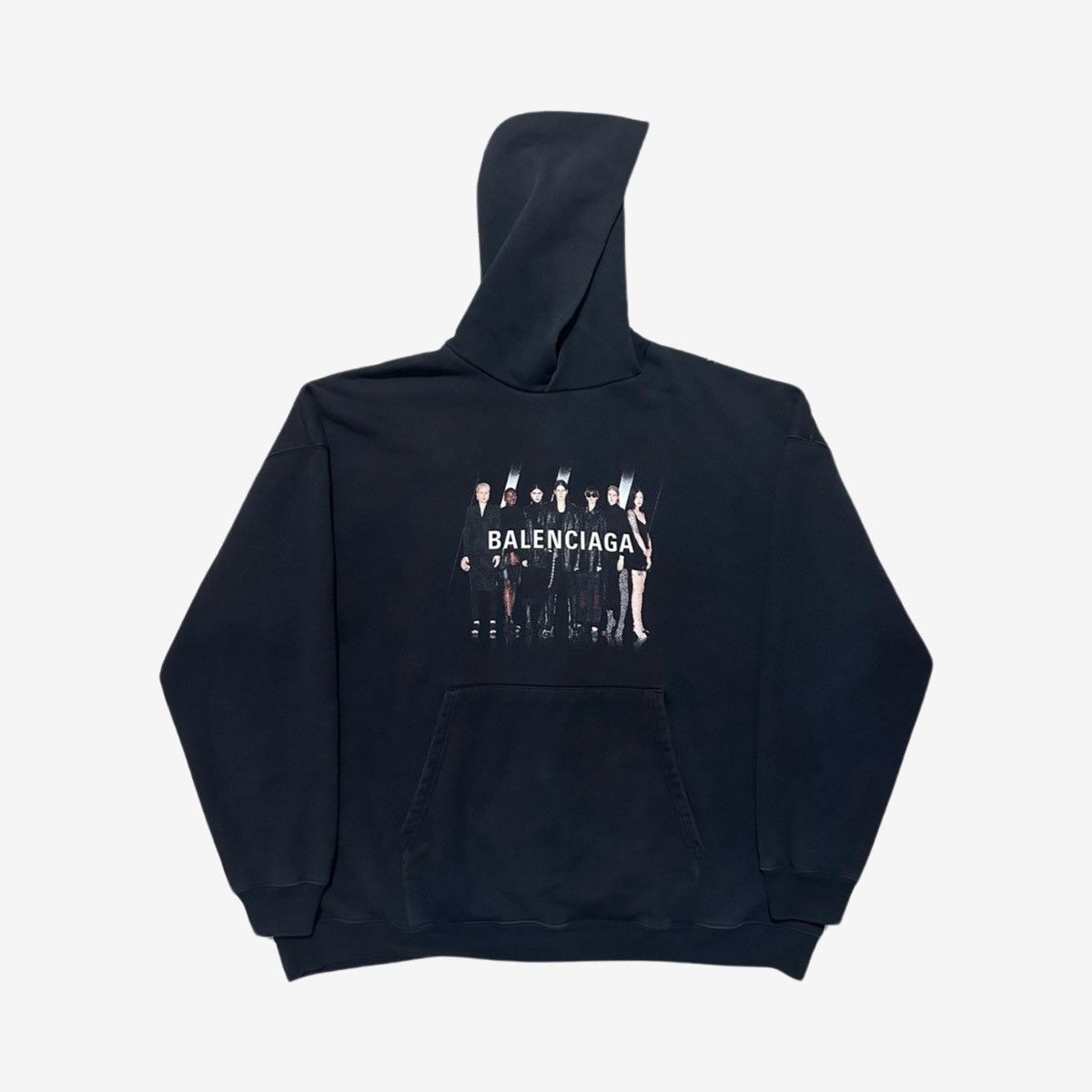 Balenciaga Balenciaga People Logo Hoodie Sz.XS Size US XS / EU 42 / 0 - 2 Thumbnail