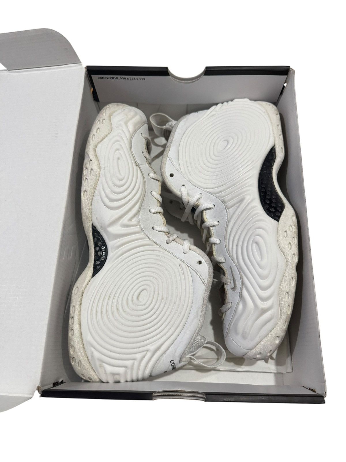 Nike Air Foamposite One Comme des Garcons Homme Plus White