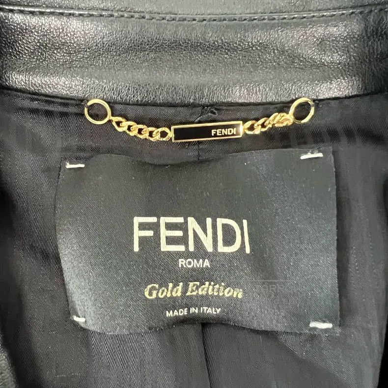 Fendi Fendi Heavy Studs Biker Leather Jacket Size XS / US 0-2 / IT 36-38 - 5 Thumbnail