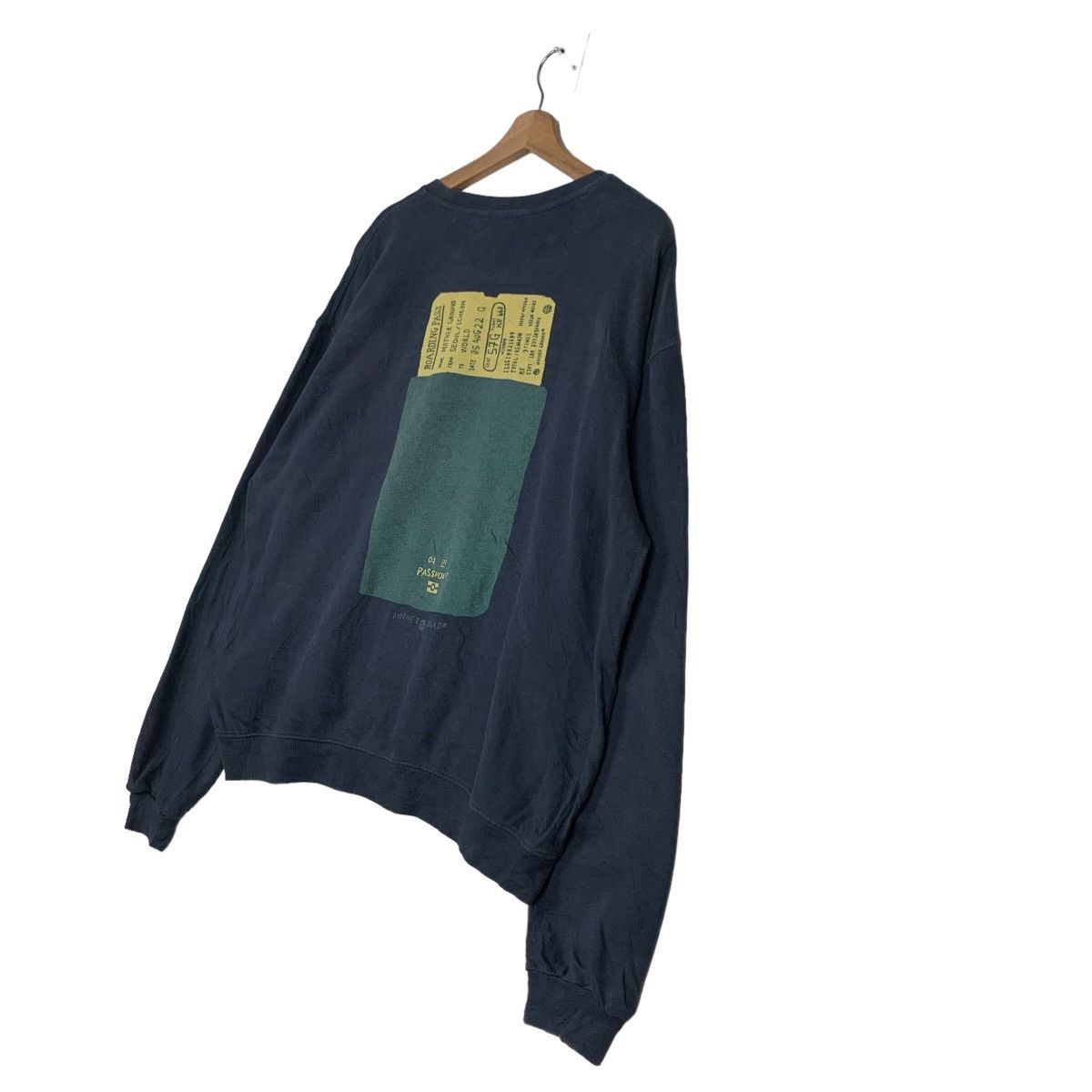 Other MOTHER GROUND DEPARTED AEROPLANE SWEATSHIRT #0189-C9 Size US L / EU 52-54 / 3 - 10 Thumbnail