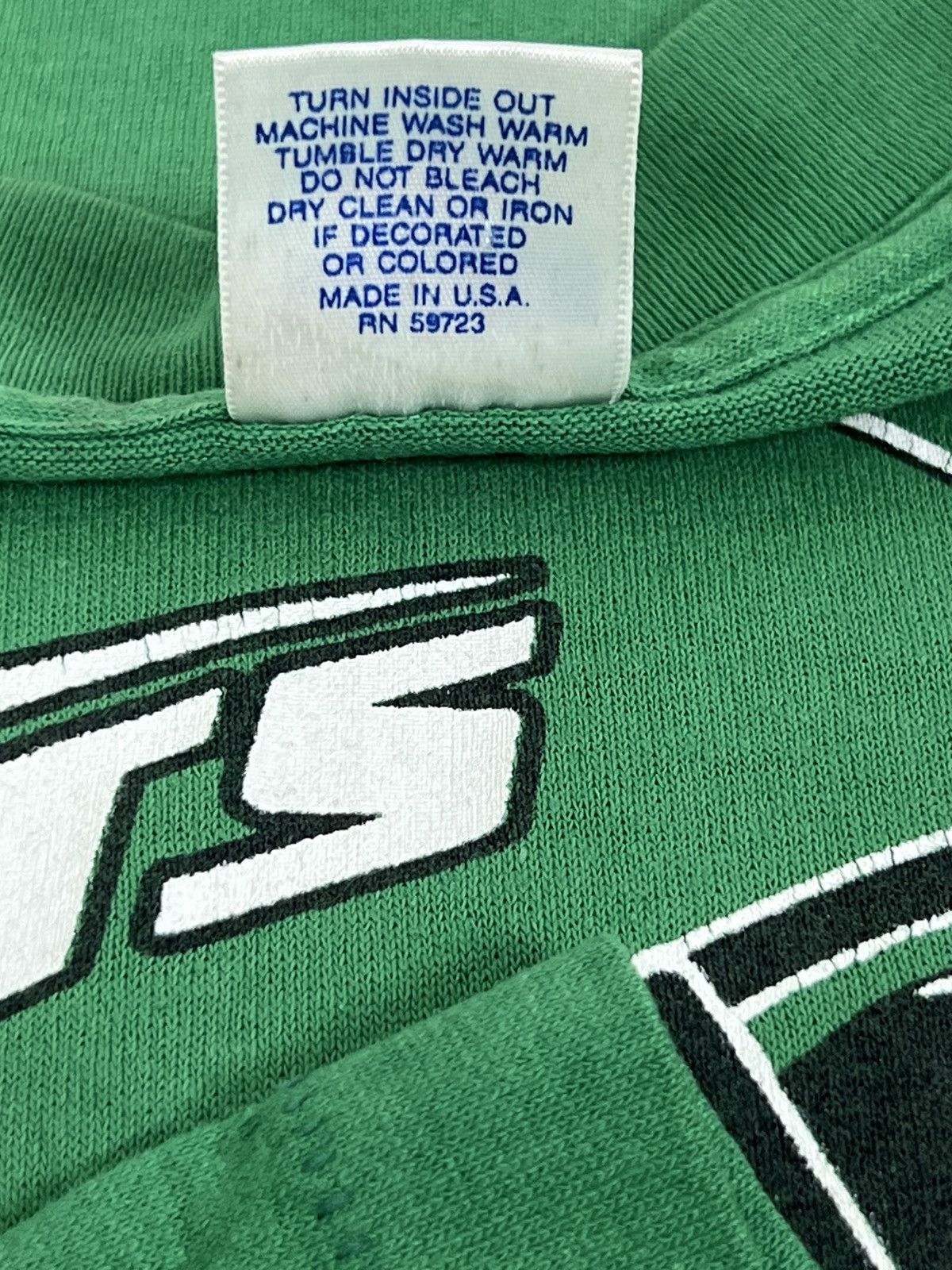 NFL 90s Vintage New York Jets Shirt Size US XL / EU 56 / 4 - 7 Thumbnail