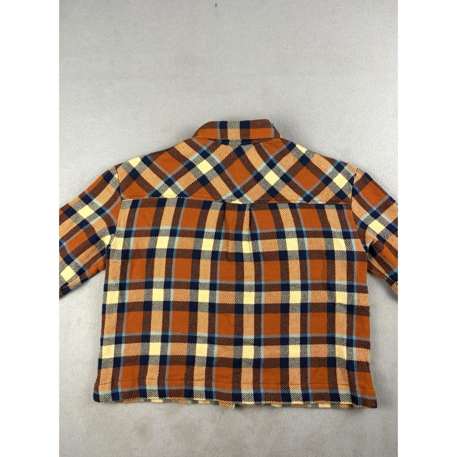 Faherty Faherty Shacket Shirt Womens XS Plaid Cropped Flannel Button-Up Multicolor Long Sleeve Size XS / US 0-2 / IT 36-38 - 5 Thumbnail