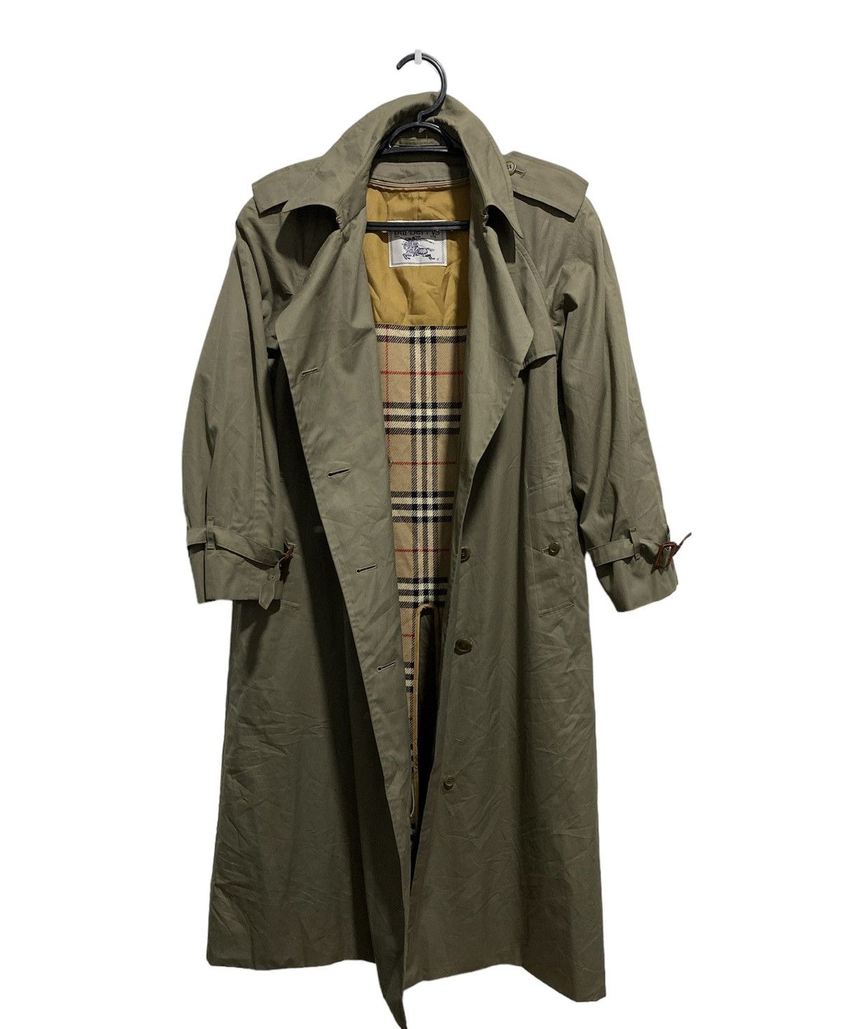 Burberry Prorsum Vintage Burberrys iconic Nova check Trench Coat Size M / US 6-8 / IT 42-44 - 9 Thumbnail