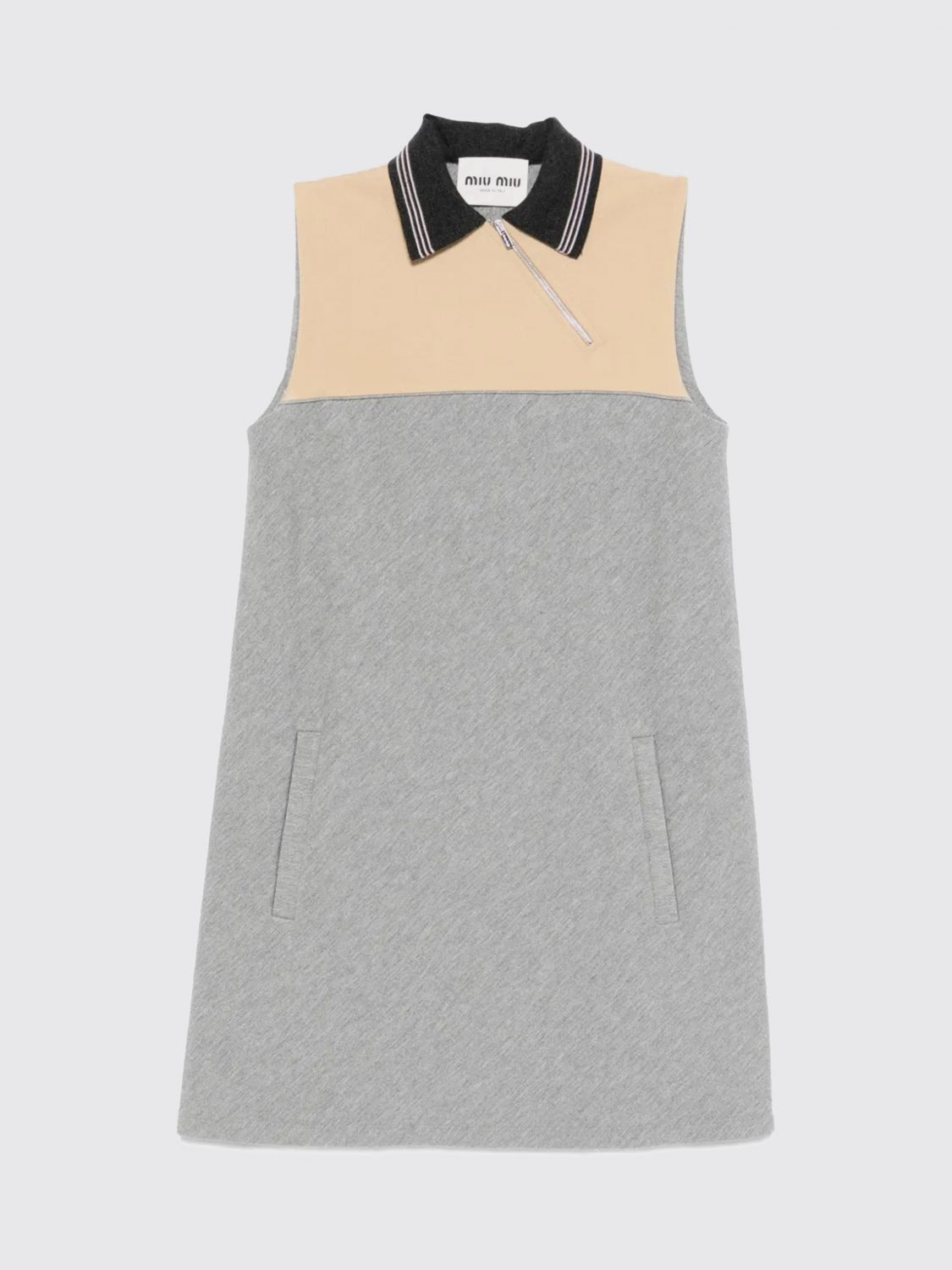 Miu Miu Miu Miu Dress Woman Grey Size XS / US 0-2 / IT 36-38 - 1 Preview