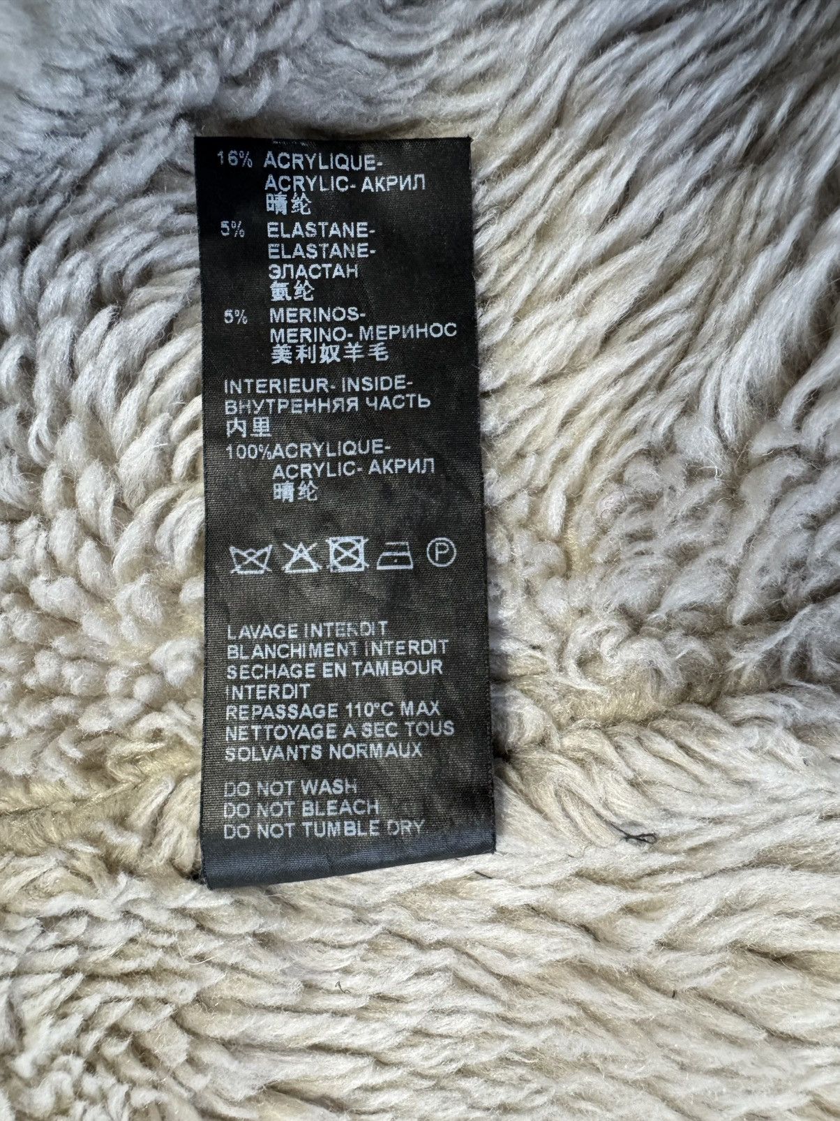 The Kooples The Kooples Faux Shearling Jacket Sherpa Asymmetric size M Size M / US 6-8 / IT 42-44 - 10 Thumbnail