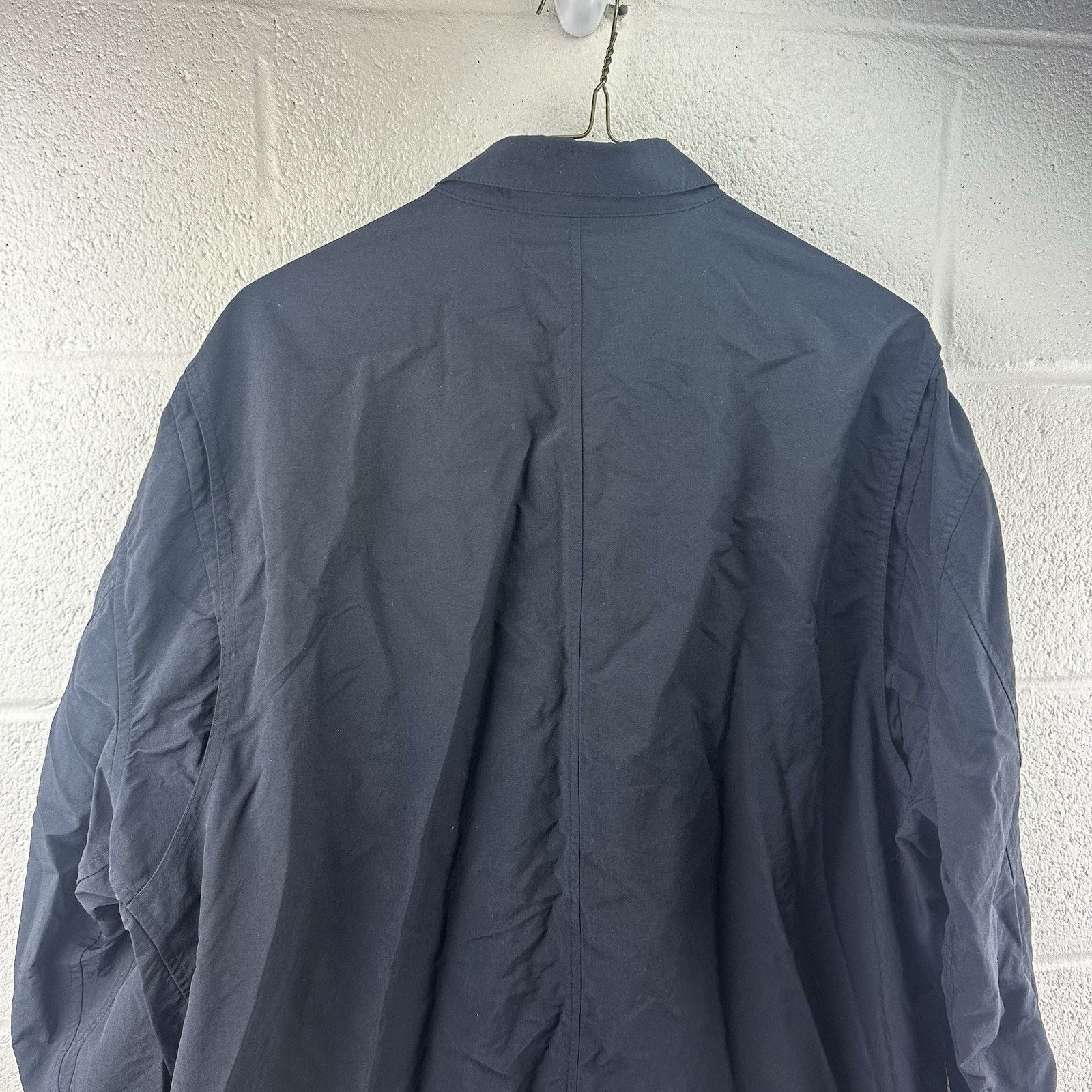 Alexander Wang Alexander wang Elongated Black Cotton Blend Shirt Sz L 26x37 Size US L / EU 52-54 / 3 - 11 Thumbnail