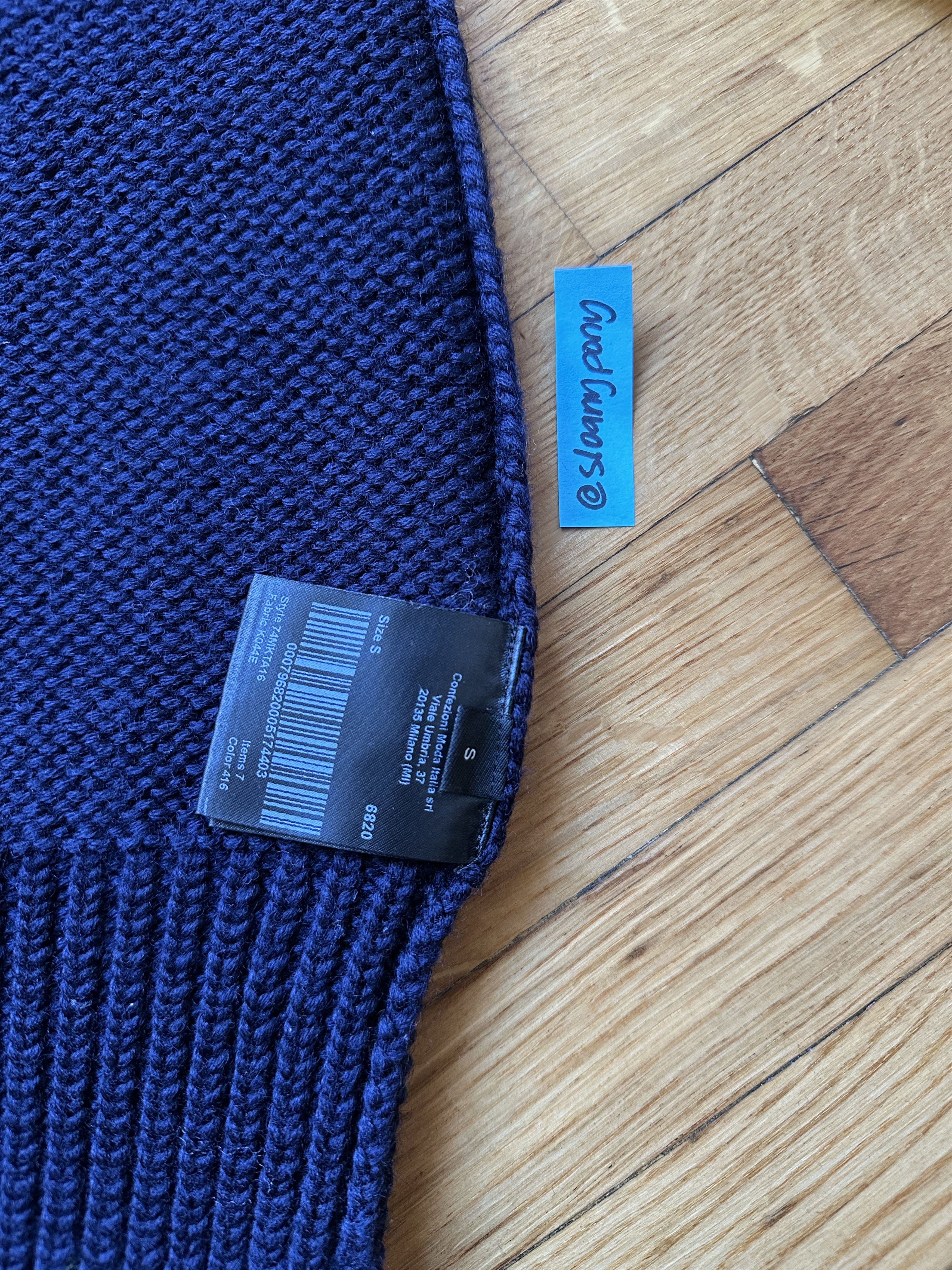 Calvin Klein 205W39NYC ICONIC Raf Simons - Calvin Klein contrast sleeve jumper AW17 Size US S / EU 44-46 / 1 - 8 Thumbnail