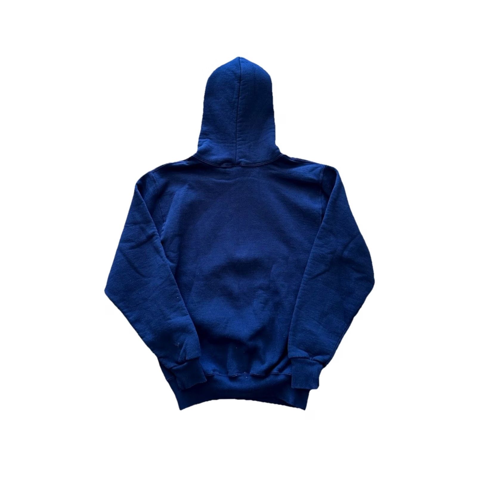 Russell Athletic VINTAGE 90s Russell Athletic Pullover Hoodie Sweatshirt Mens S Blue Graphic Print Hooded Choir? No, keep simple. Size US S / EU 44-46 / 1 - 7 Thumbnail