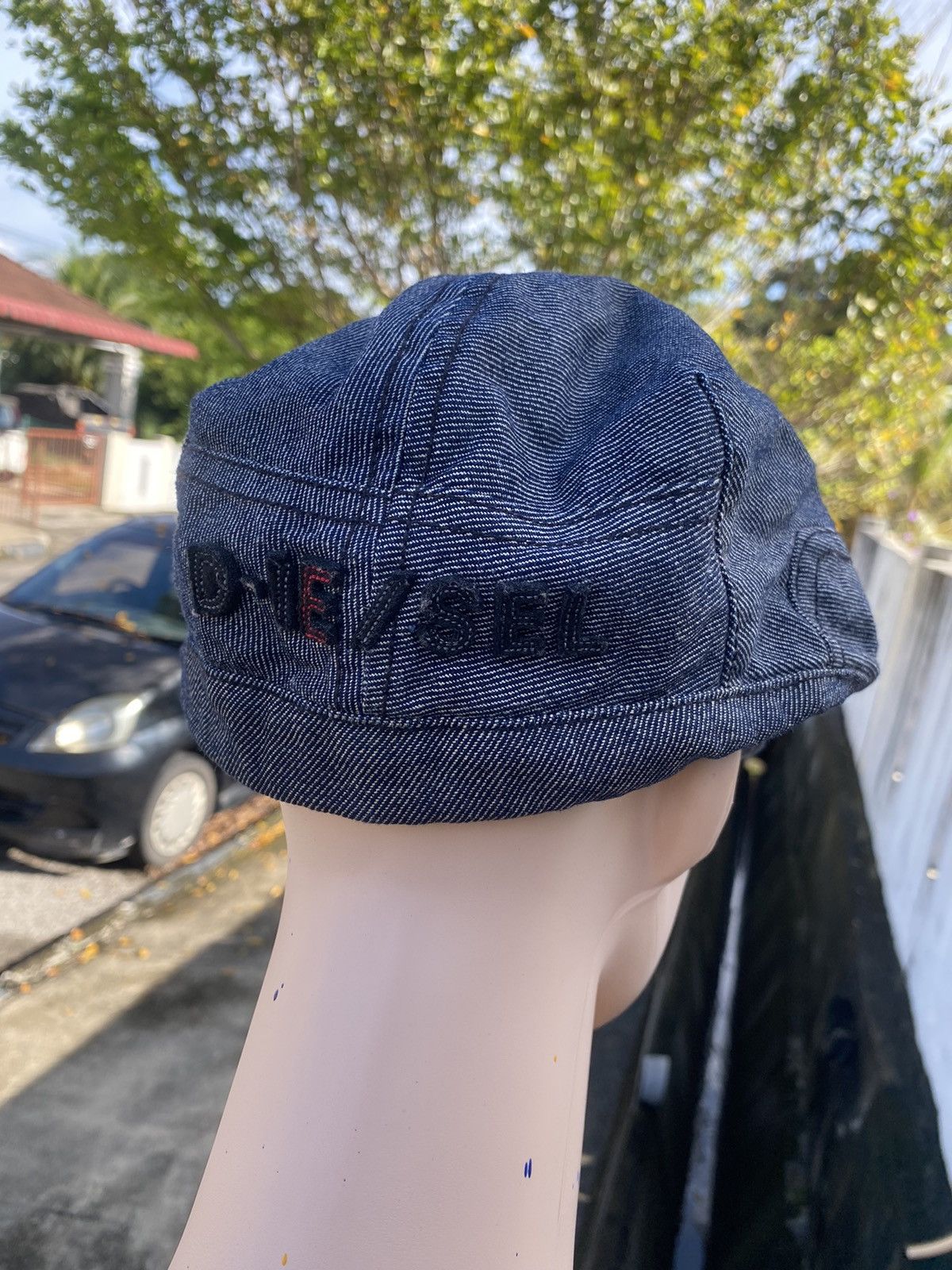 Diesel Vintage Diesel Denim Hat Size ONE SIZE - 3 Thumbnail