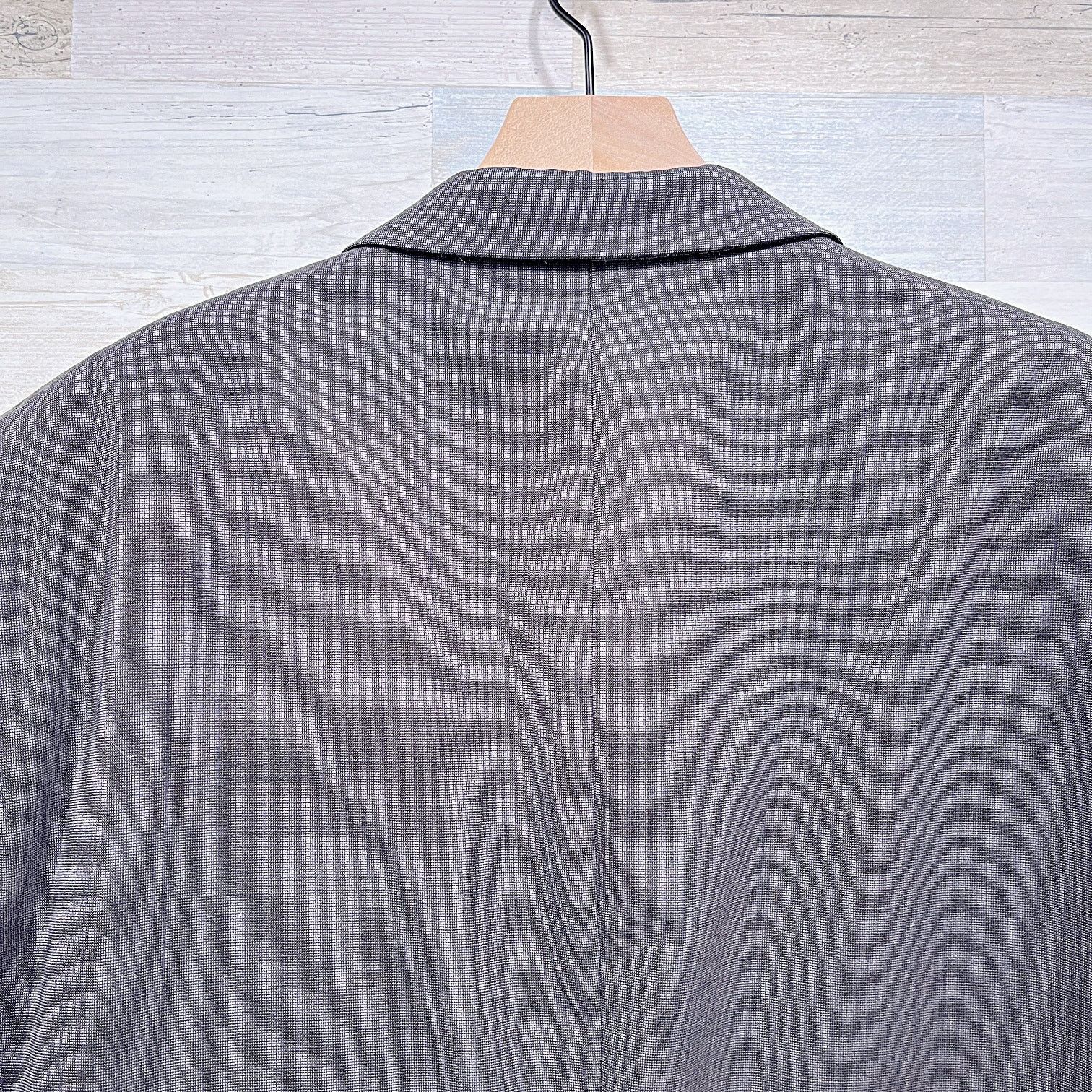 Jos. A. Bank Jos A Bank Wool Birdseye Suit Gray Mens 46R 40W Size 46R - 7 Thumbnail