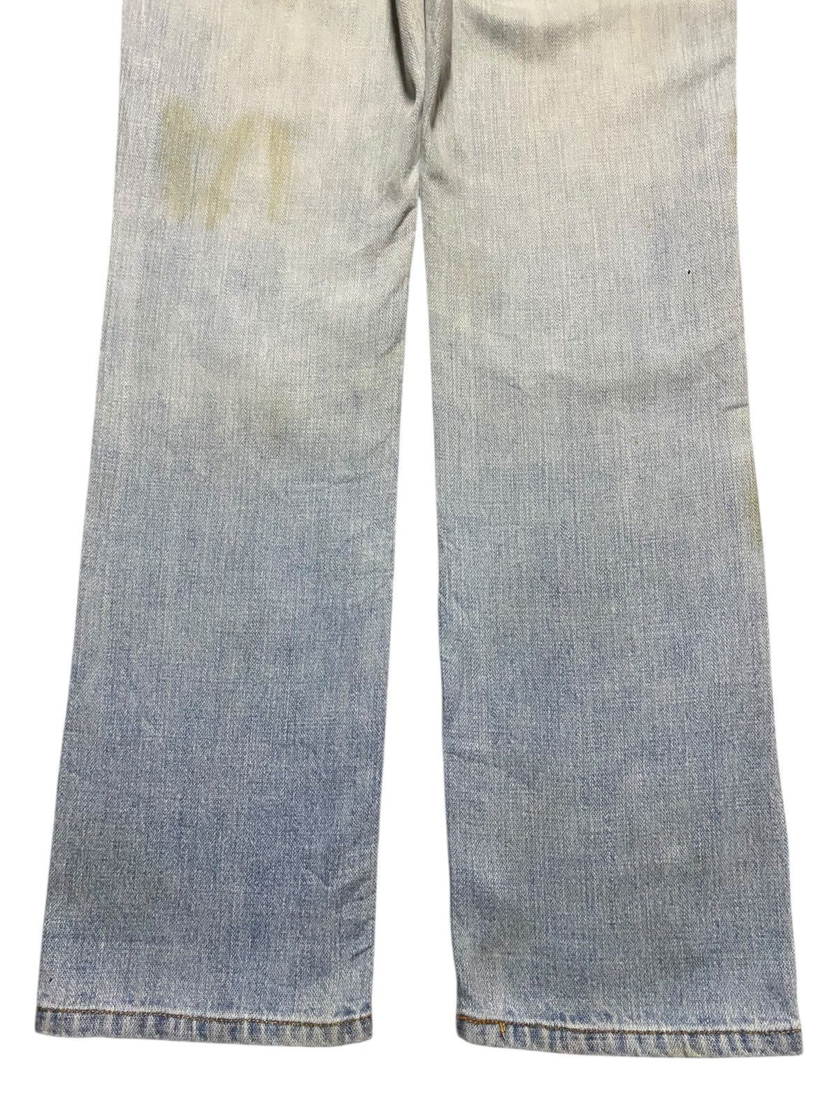 Vintage Love Latte Light Wash Embroidered Cross Slim Jeans