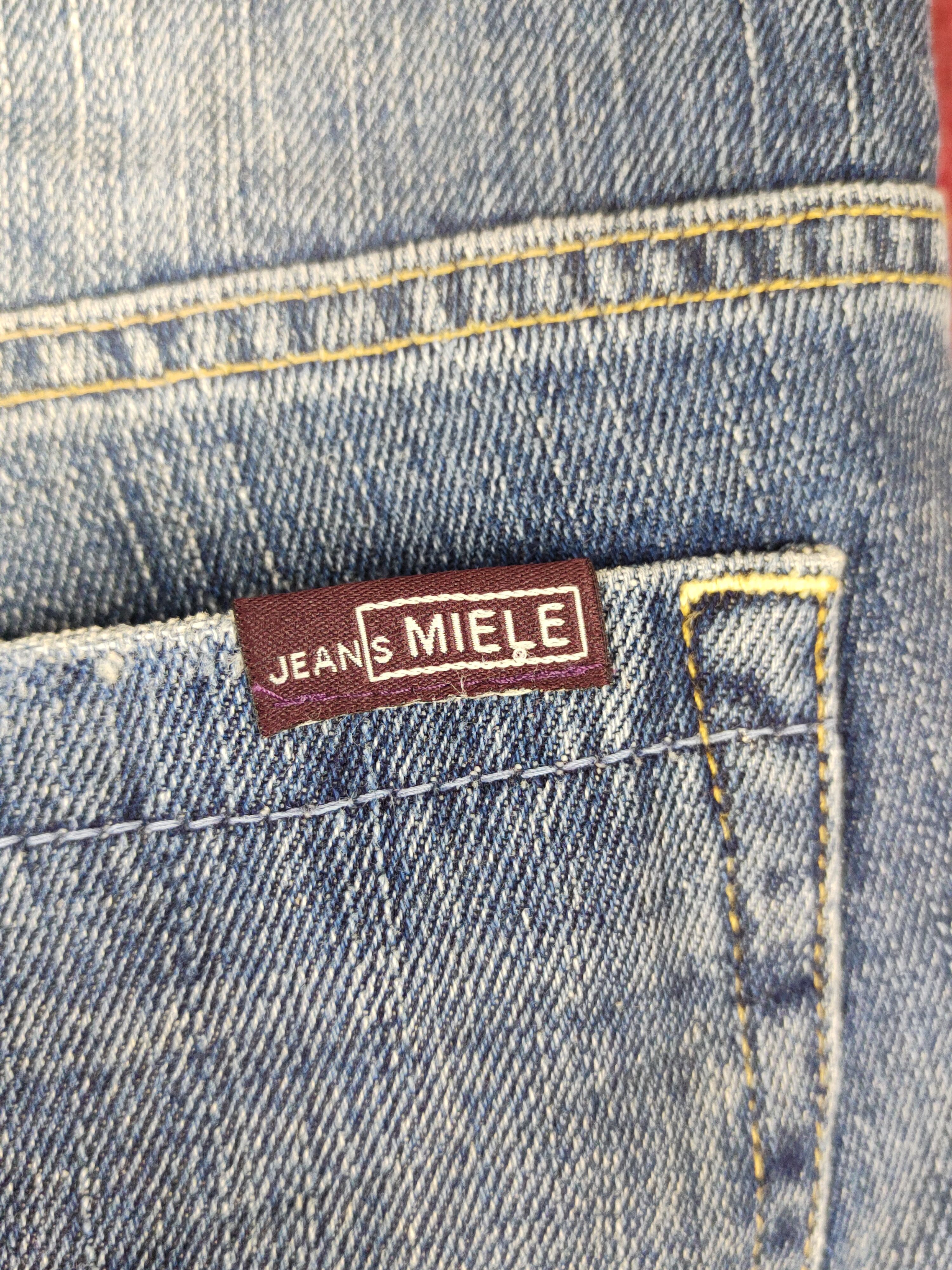 If Six Was Nine DL Jeans Miele Dark Blue Distressed Multipocket Denim #S1536 Size 26" / US 2 / IT 38 - 10 Thumbnail