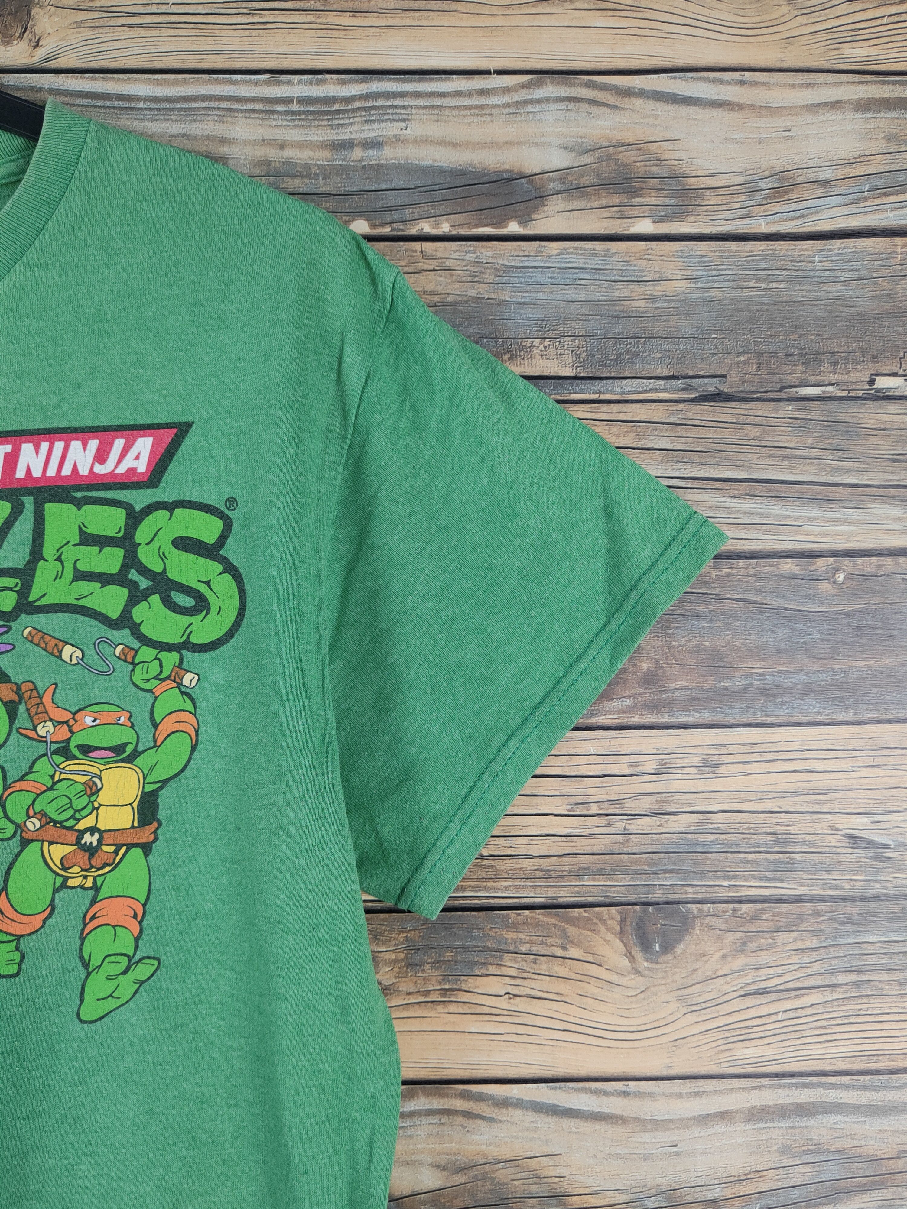 Nickelodeon DL Nickelodeon Green Ninja Turtles T-shirt #2581 Size US M / EU 48-50 / 2 - 8 Thumbnail