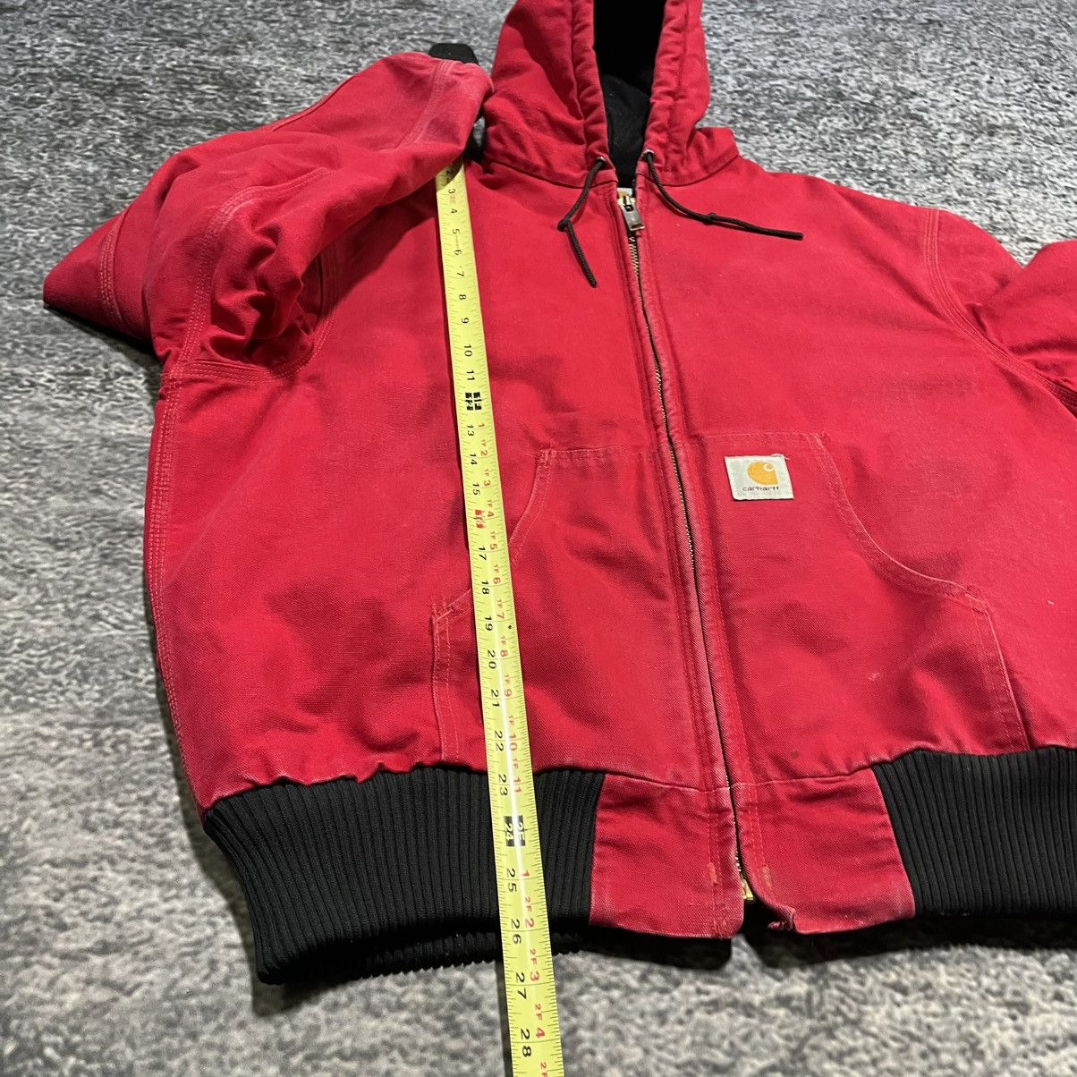 Carhartt Vintage Carhartt Jacket Thermal Lined Workwear Red XL Size US XL / EU 56 / 4 - 10 Thumbnail