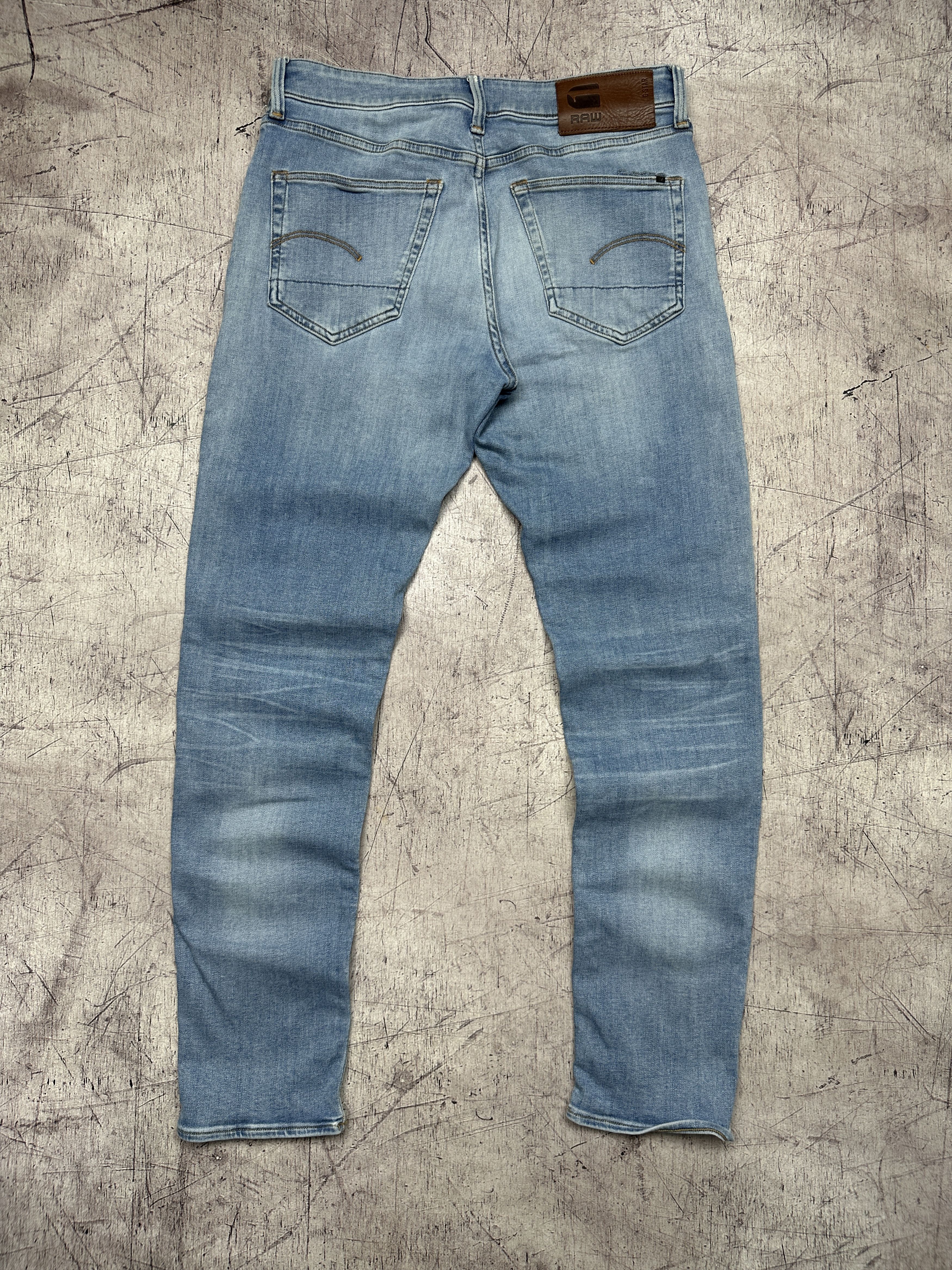 G-Star G Star Raw Mens 3301 Slim Denim Pants Jeans Size US 31 - 1 Thumbnail
