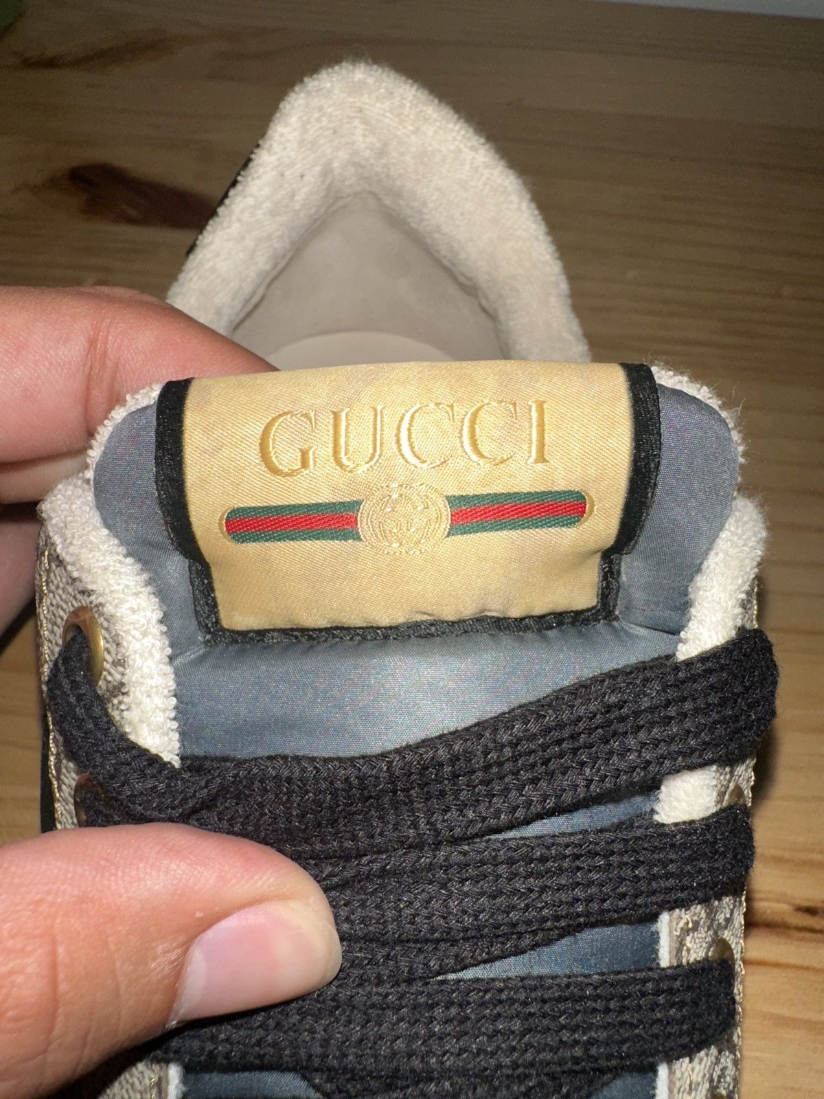 Gucci Gucci screener sneaker Size US 8 / EU 41 - 9 Thumbnail