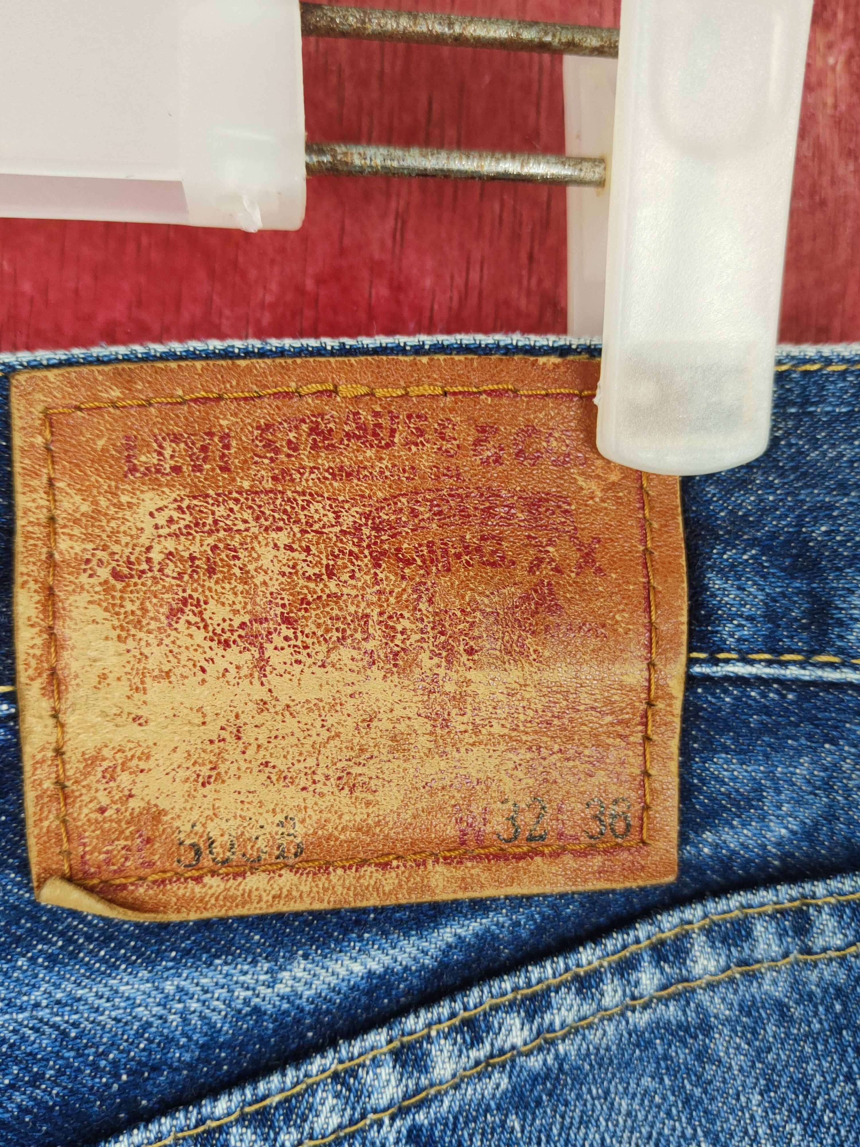 Levi's Levi's big E vintage selvedge Blue jeans Denim Pants #S1367 Size US 31 - 12 Thumbnail