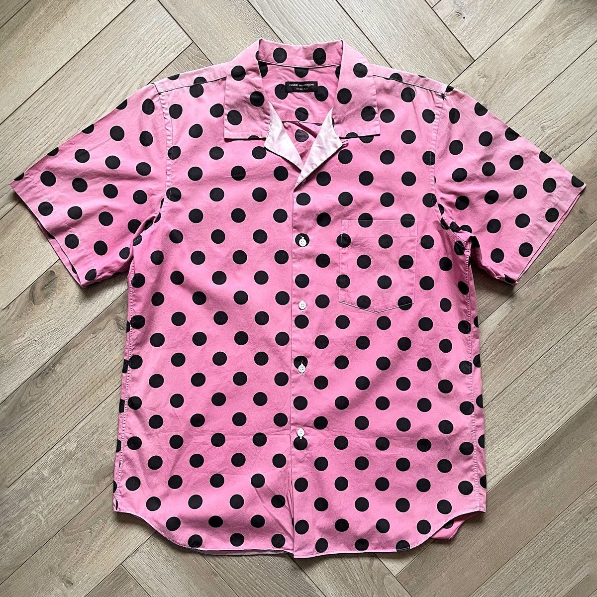 Comme des Garcons Homme Plus Comme des Garçons Homme Plus 2000 Vintage Camp Collar Shirt Size US L / EU 52-54 / 3 - 1 Thumbnail