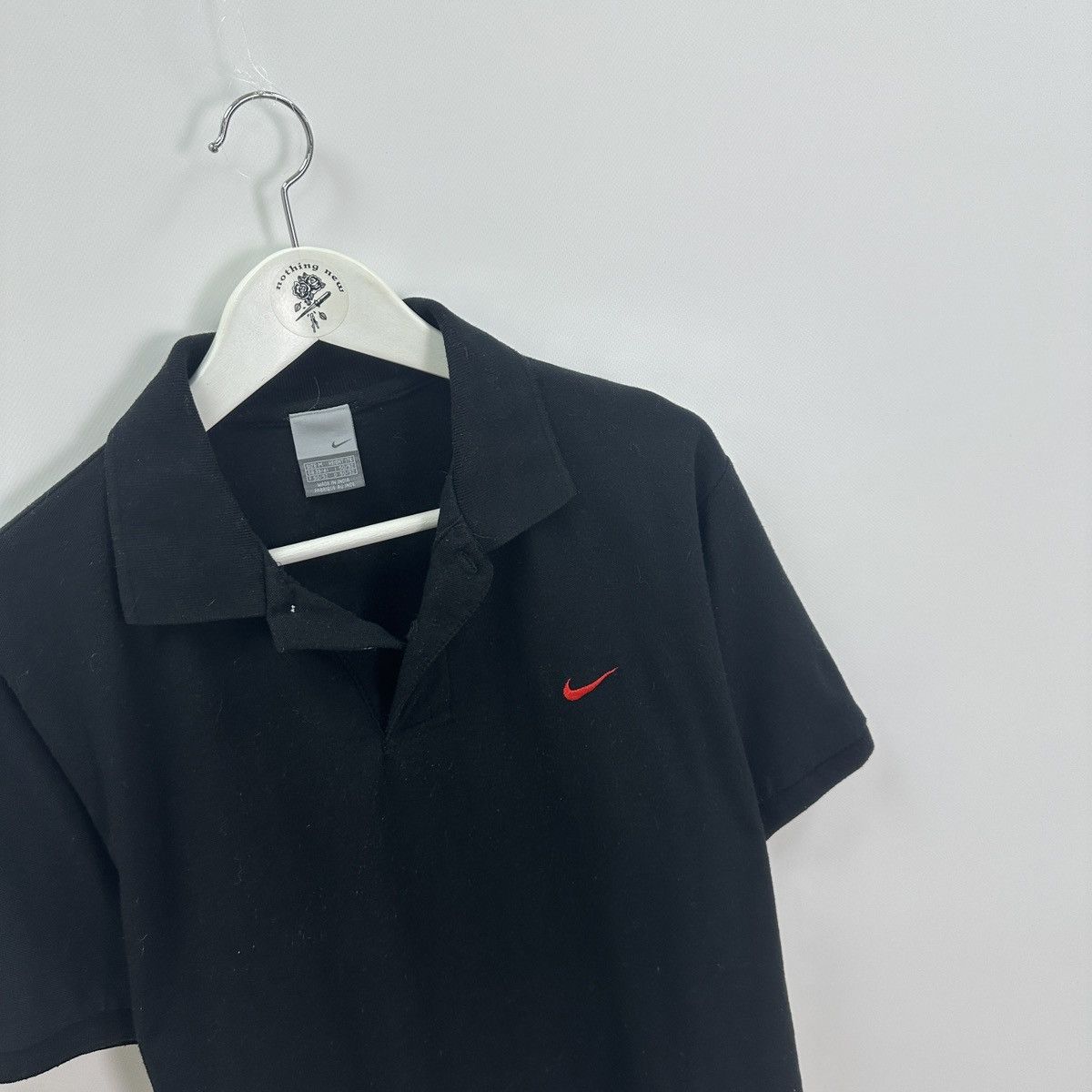 Vintage Vintage 00s Nike Embroidered logo Swoosh polo y2k rare hype Size US M / EU 48-50 / 2 - 4 Thumbnail