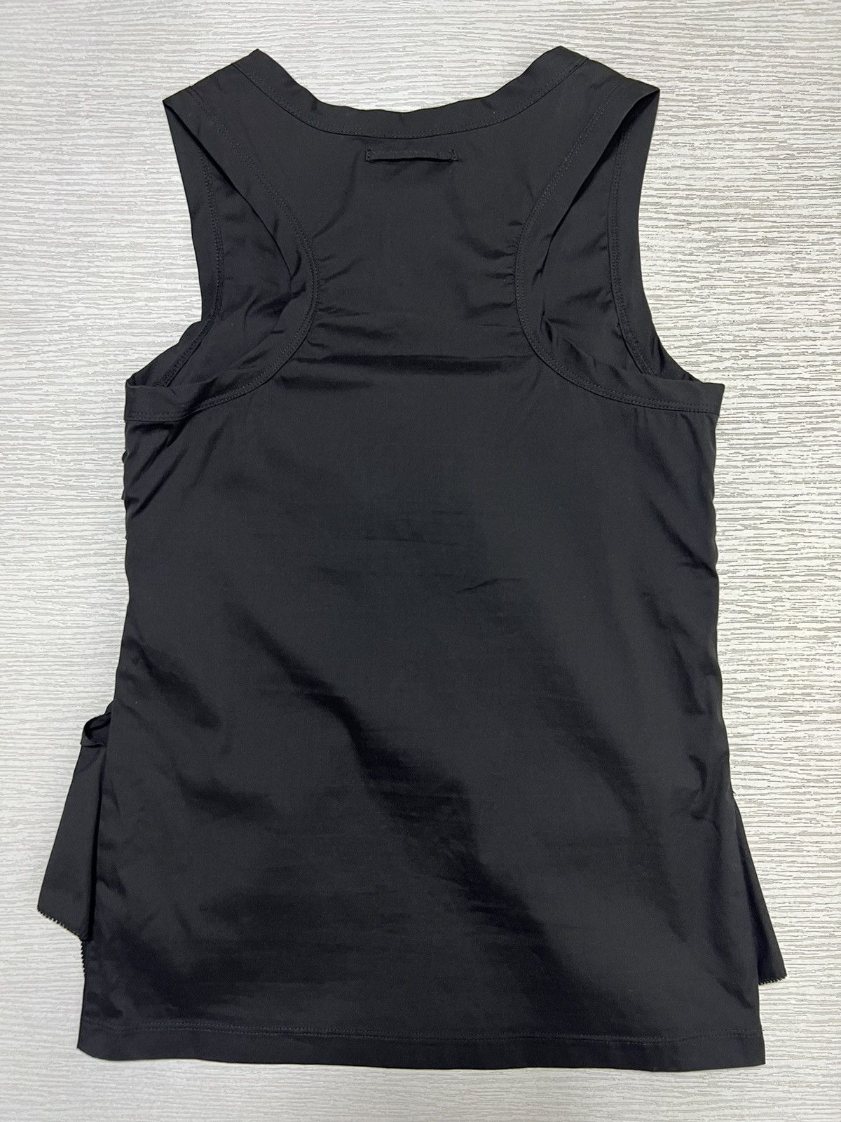 Jean Paul Gaultier Jean Paul Gaultier - Ribbon Ruffled Tank Top Size S / US 4 / IT 40 - 2 Thumbnail