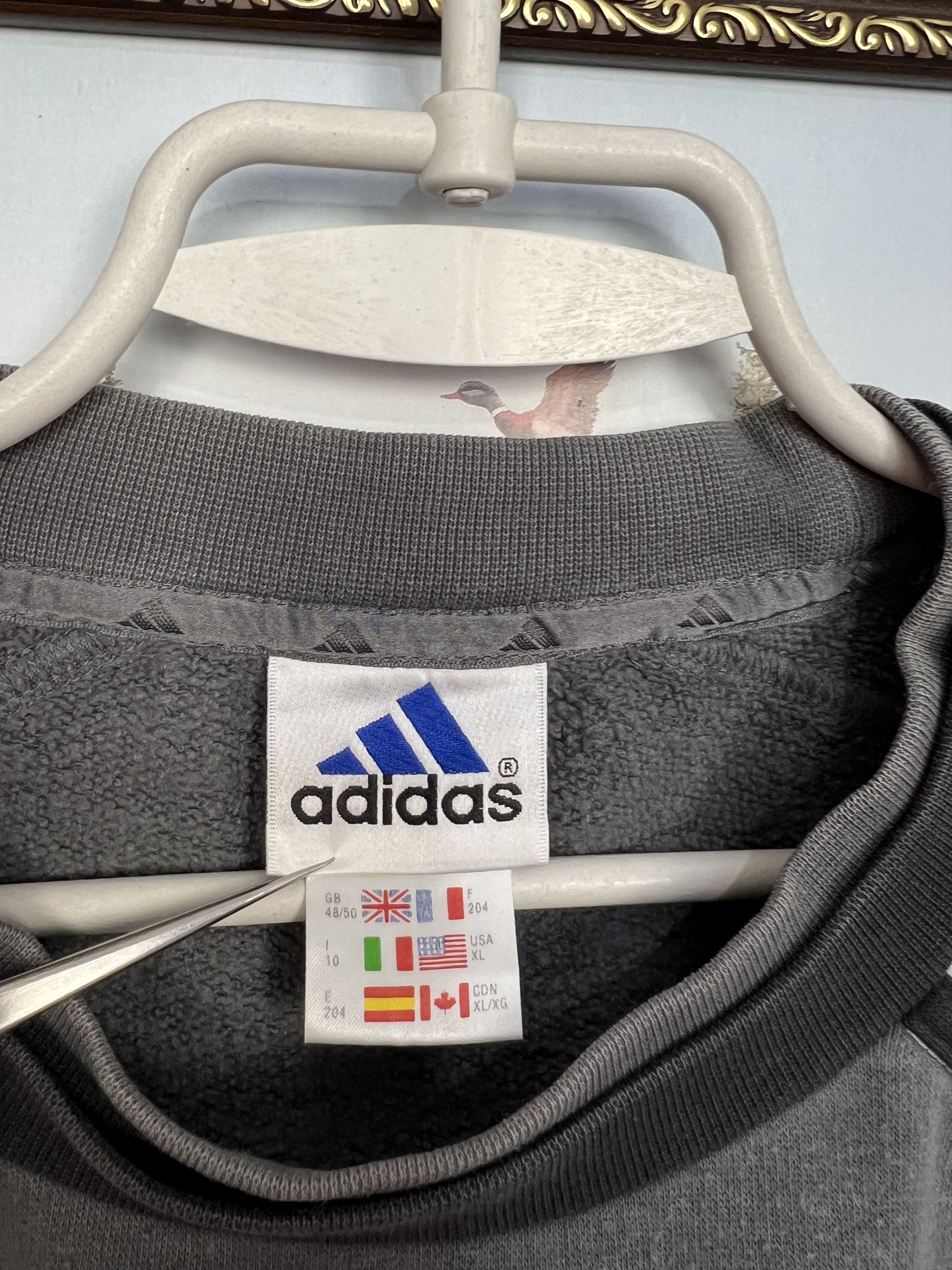 Adidas Vintage Germany Football Sweatshirt Soccer Jacket Crewneck Size US XL / EU 56 / 4 - 7 Thumbnail