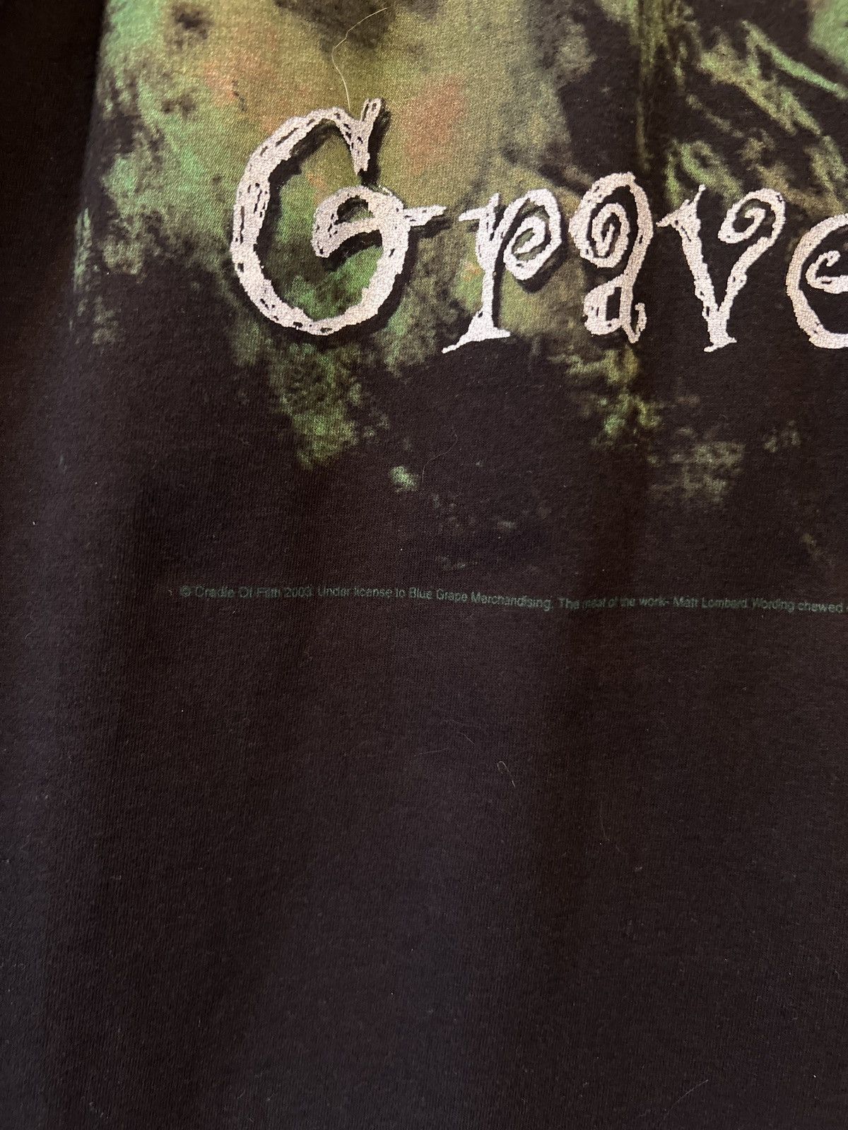 Band Tees 05’ Cradle Of Filth “Smell The Grave” Long Sleeve Size US M / EU 48-50 / 2 - 5 Thumbnail