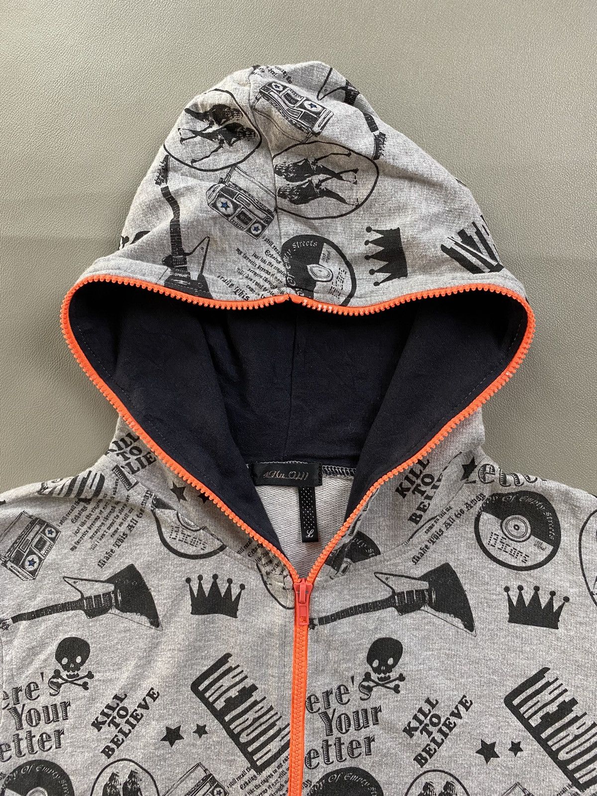 Hysteric Glamour × If Six Was Nine × Japanese Brand Kill To Believe Zip Up Hoodie Size US M / EU 48-50 / 2 - 3 Thumbnail