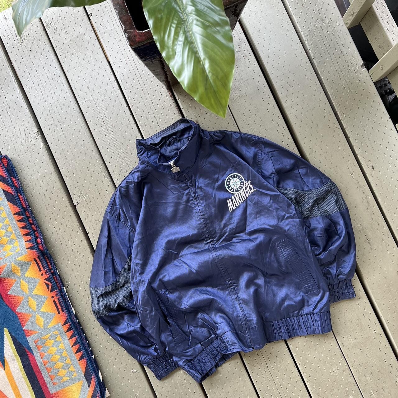 MLB × Vintage Vintage 90s MLB Seattle Mariners Sweatshirt Baseball Size US L / EU 52-54 / 3 - 3 Thumbnail
