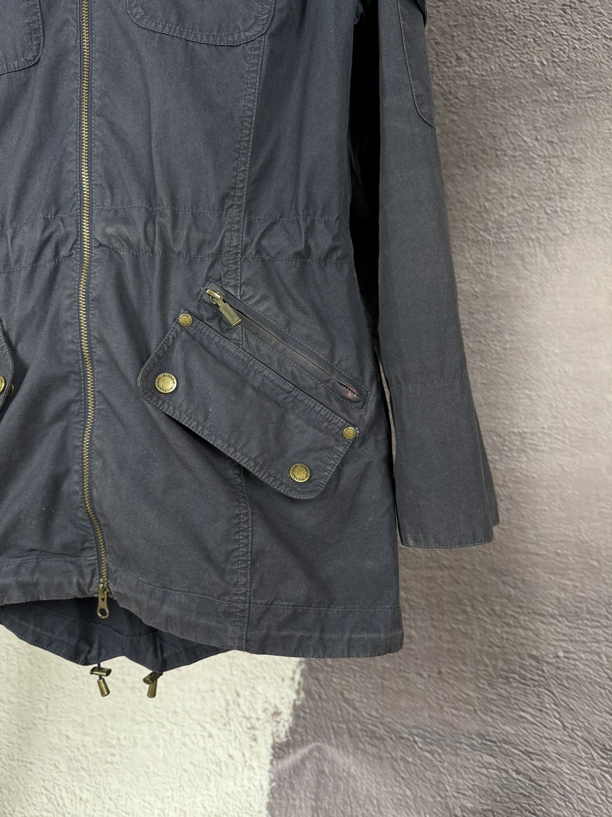 Barbour Barbour International White label faded navy blue jacket Size M / US 6-8 / IT 42-44 - 7 Thumbnail